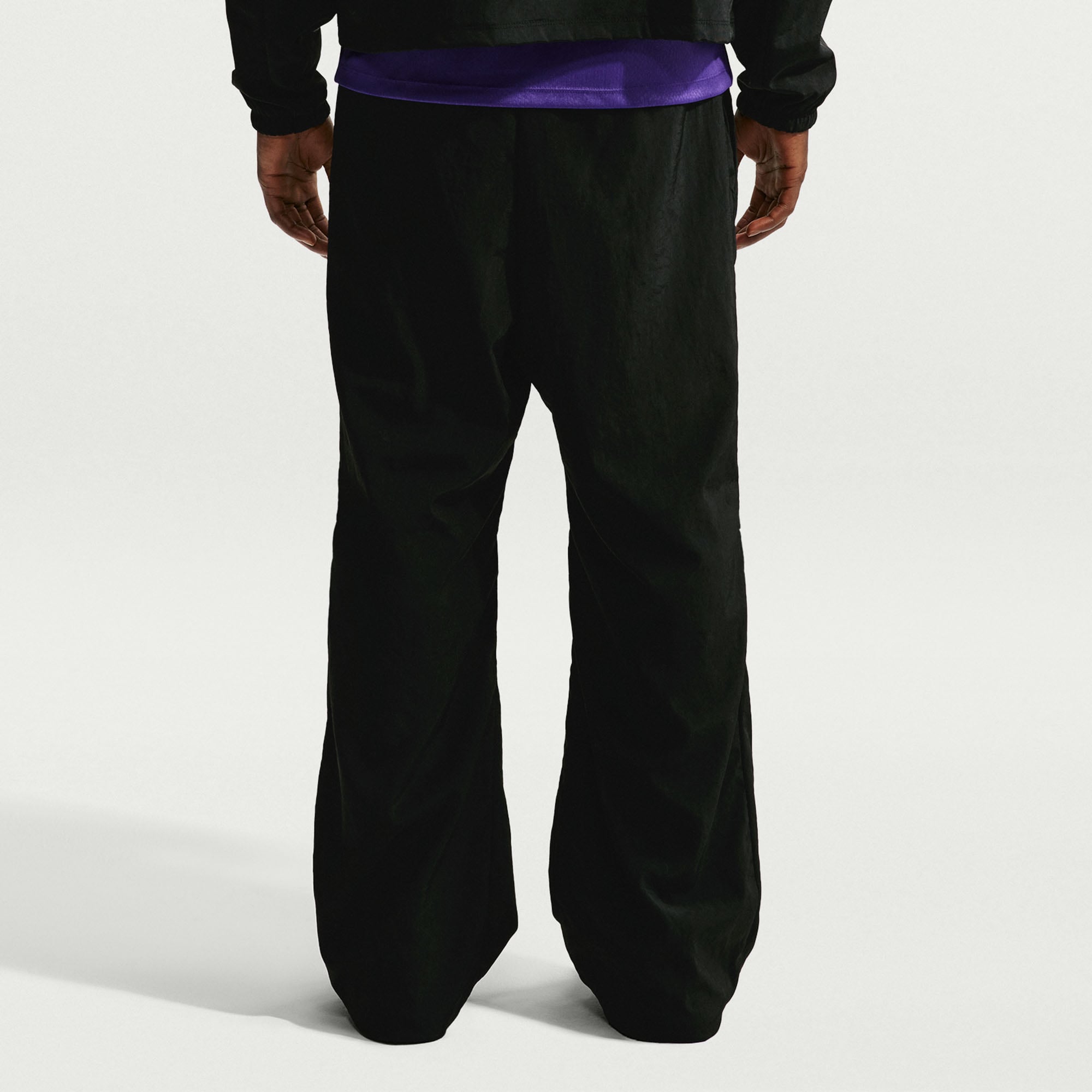 Pantalon tissé extérieur Nike FC Barcelone noir pour homme, saison 2026/27