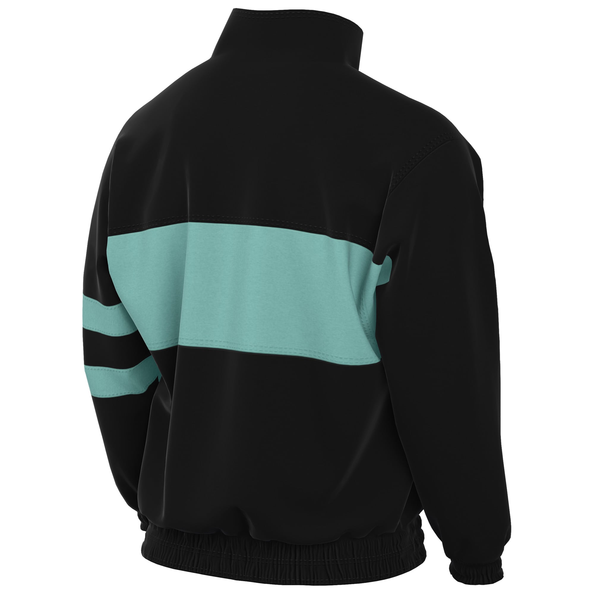 Veste de survêtement zippée Nike Barcelona Third I96 noire pour homme