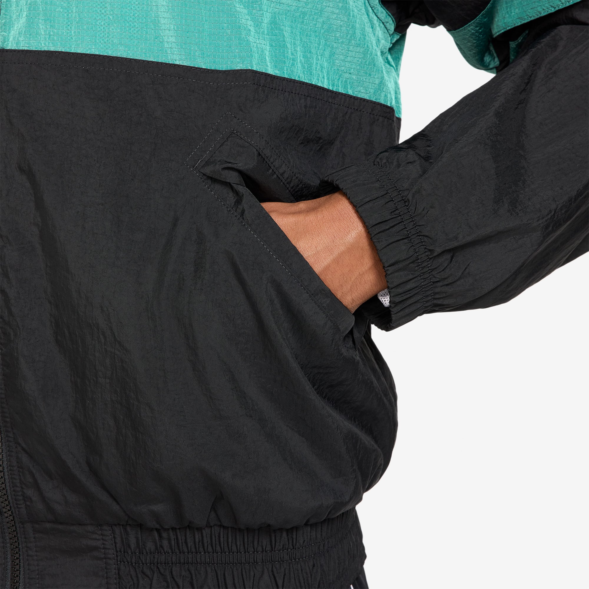Veste de survêtement zippée Nike Barcelona Third I96 noire pour homme