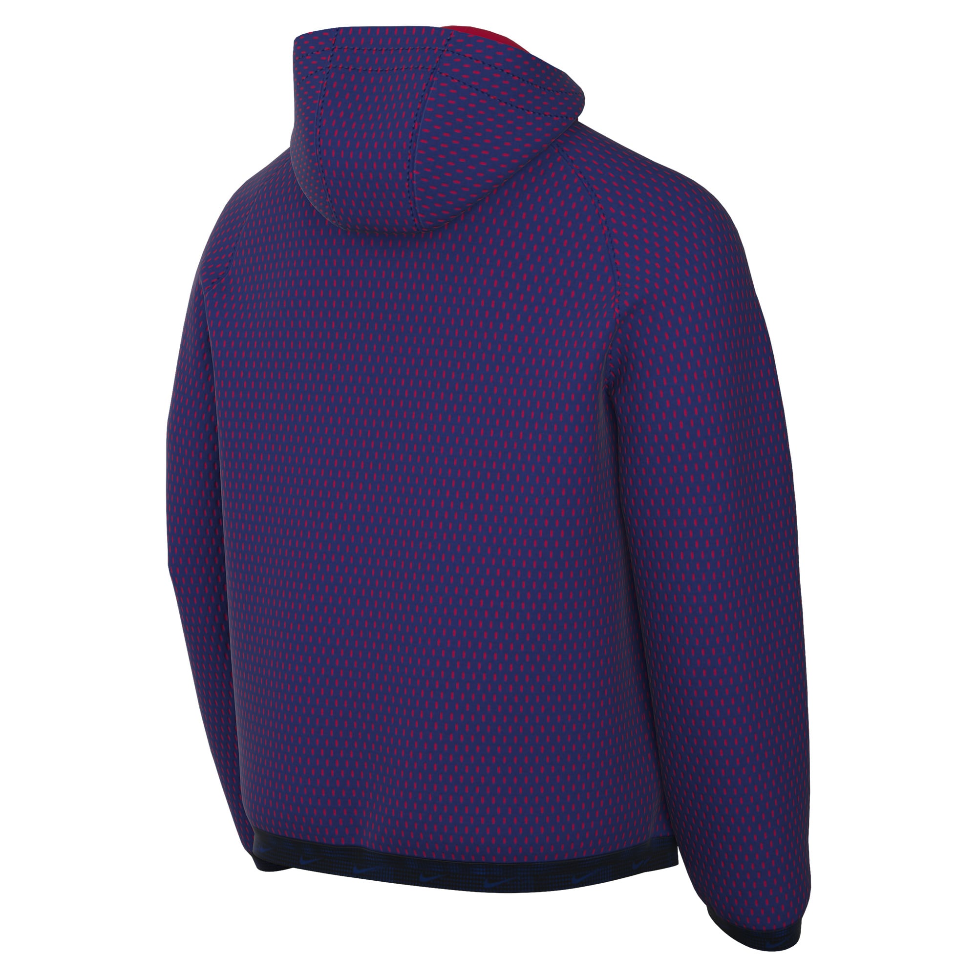 Men's Nike Blue Barcelona 2026/27 Anthem Dri-FIT Full-Zip Hooded Jacket