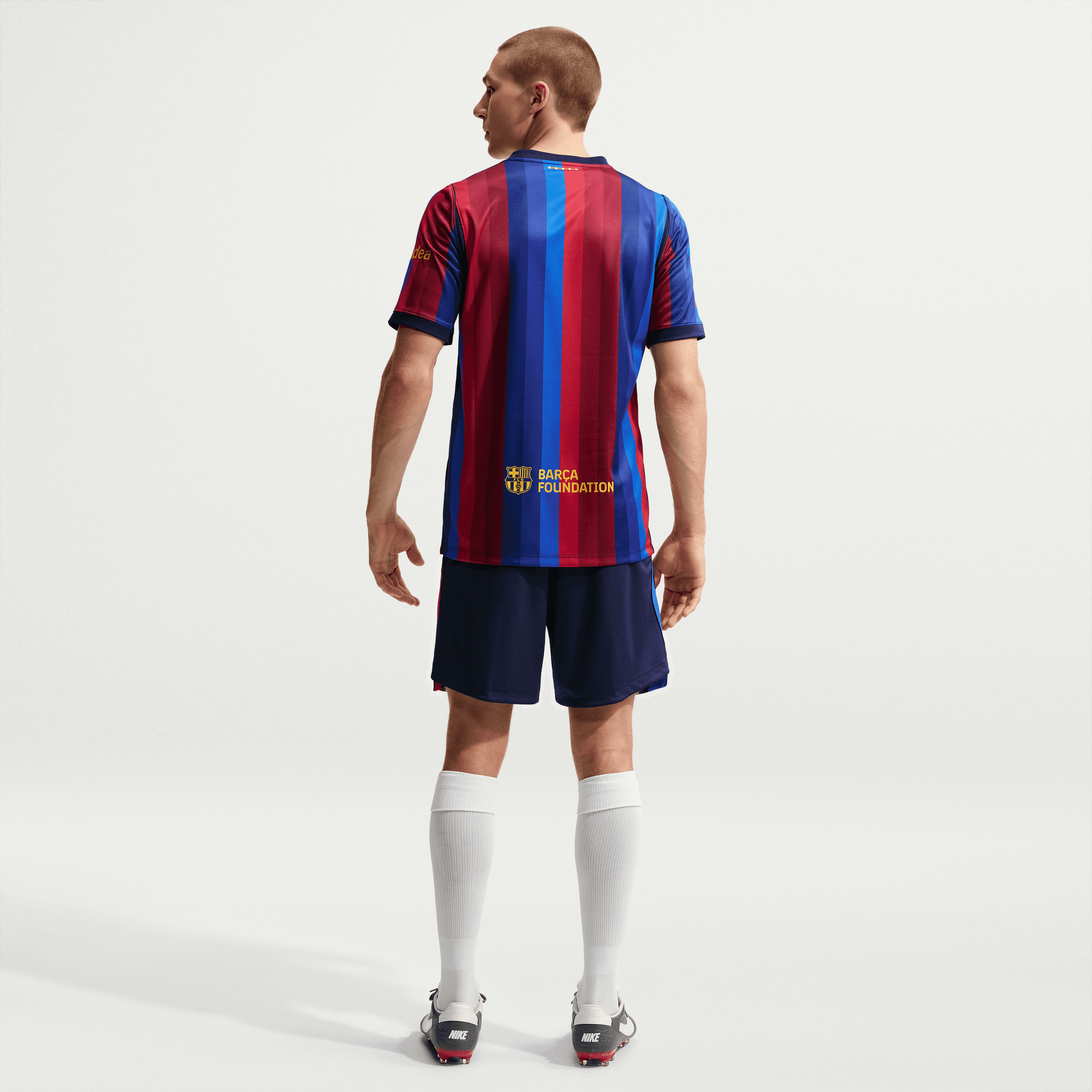 Men's Nike Blue Barcelona 2026/27 Home Stadium Replica Shorts