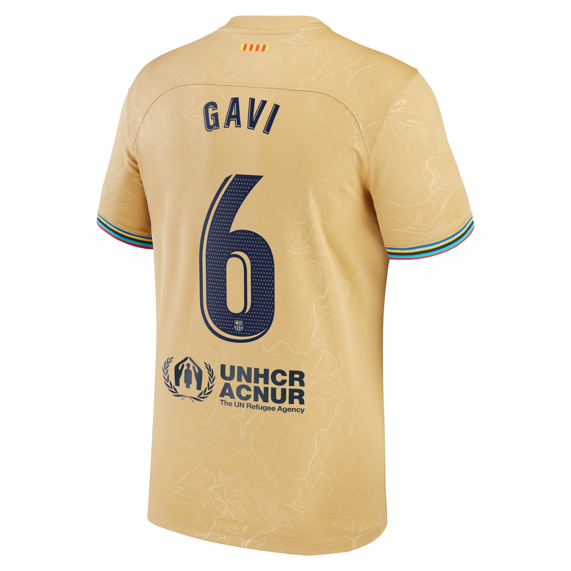 Gavi Barcelona Nike 2022/23 Away Breathe Stadium Replica Player