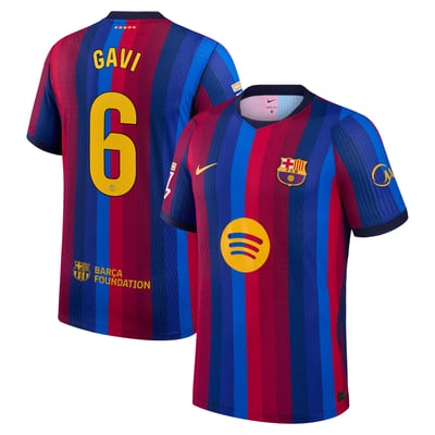 Maillot domicile authentique Gavi FC Barcelone Nike 2026/27 - Rouge