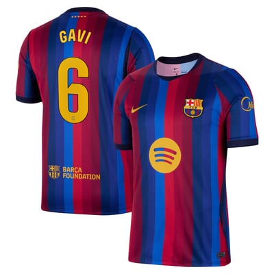 Maillot domicile réplique Gavi FC Barcelone Nike 2026/27 - Rouge