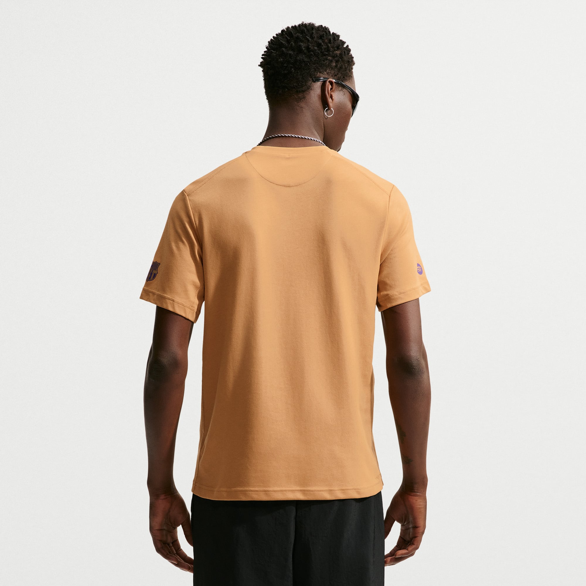 T-shirt Nike Gold Barcelona extérieur 2026/27 Statement pour homme