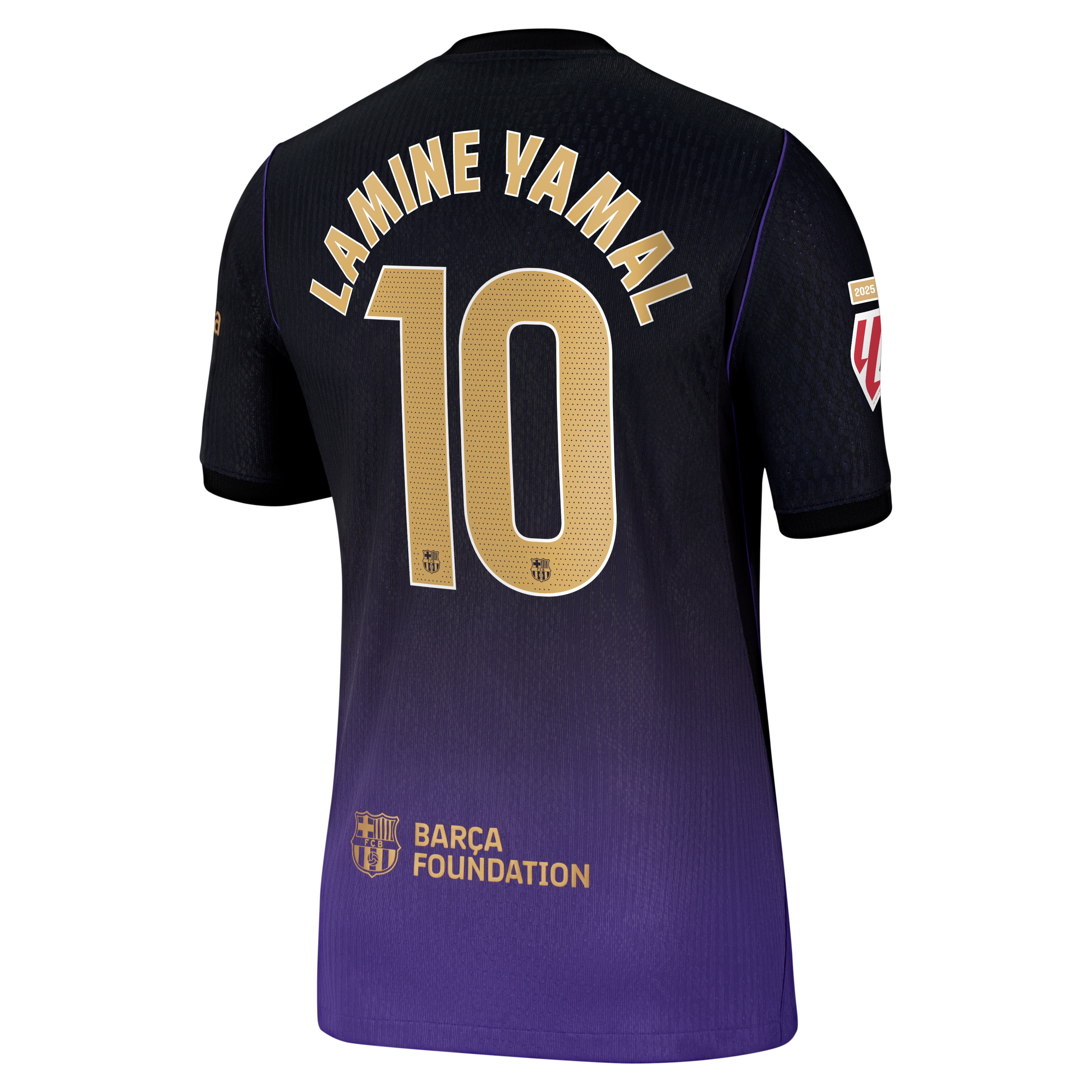 Maillot domicile authentique Nike Lamine Yamal rouge du FC Barcelone 2026/27 pour homme