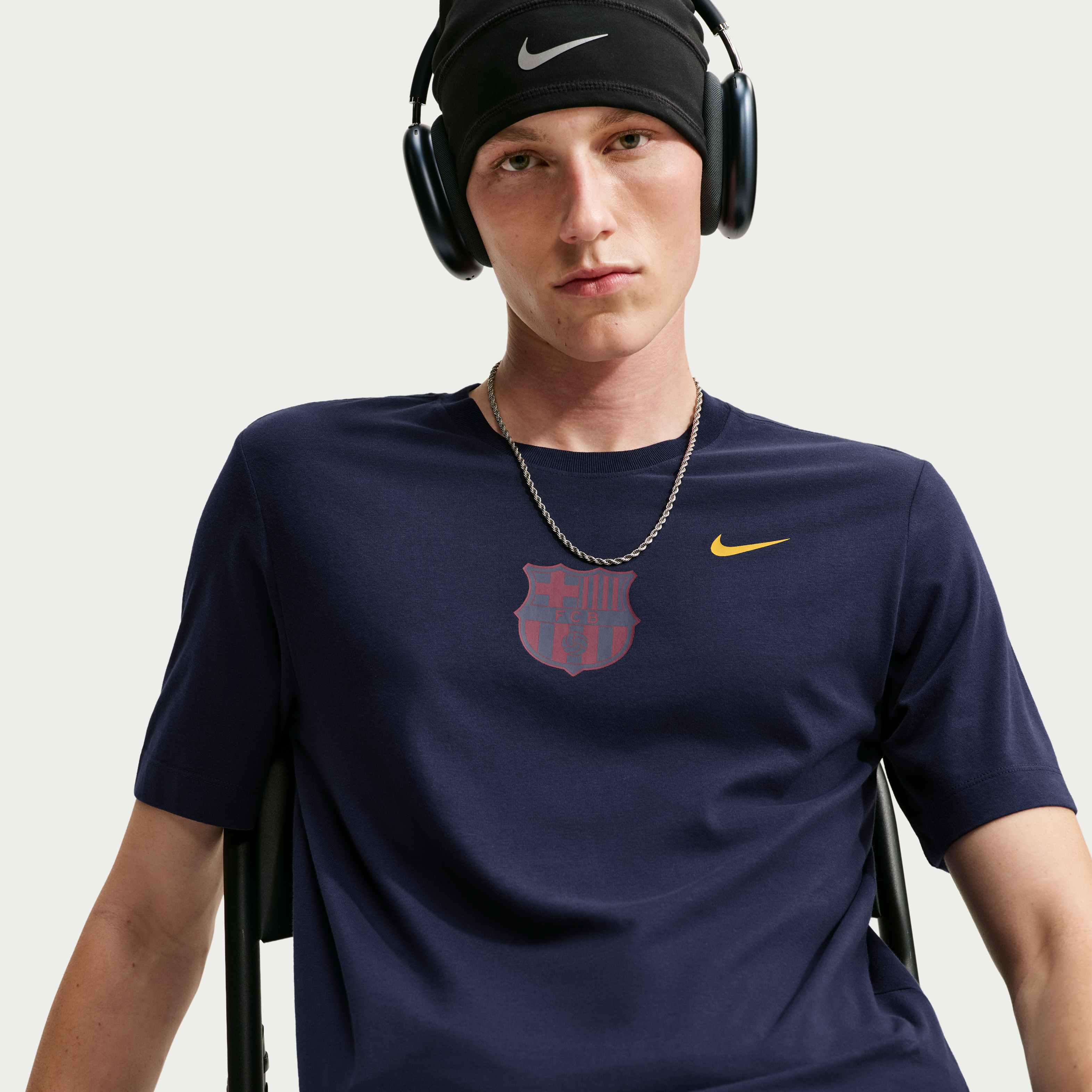 Men's Nike Navy Barcelona City T-Shirt