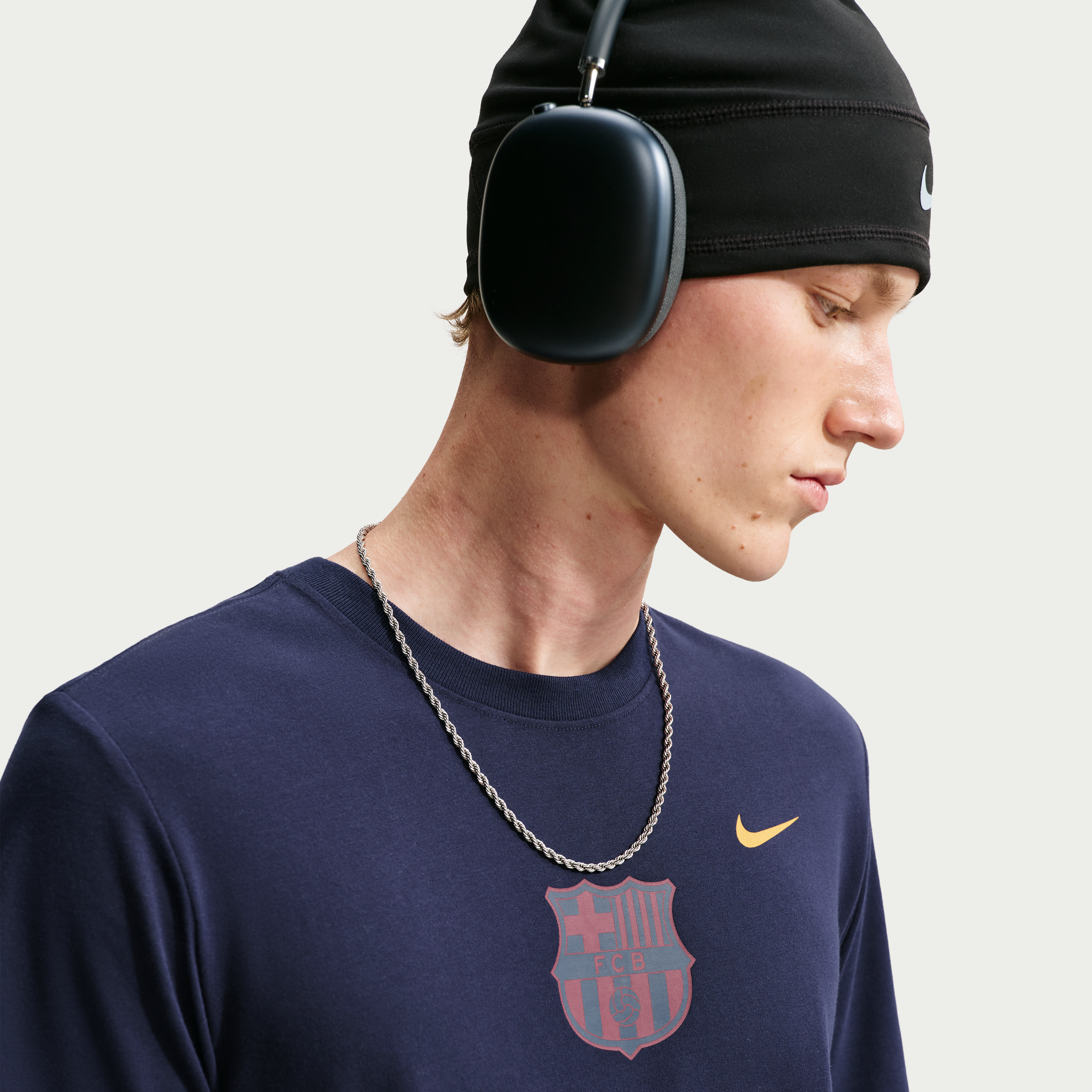 Men's Nike Navy Barcelona City T-Shirt