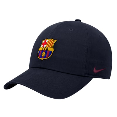 Barcelona Nike Club Adjustable Hat - Navy