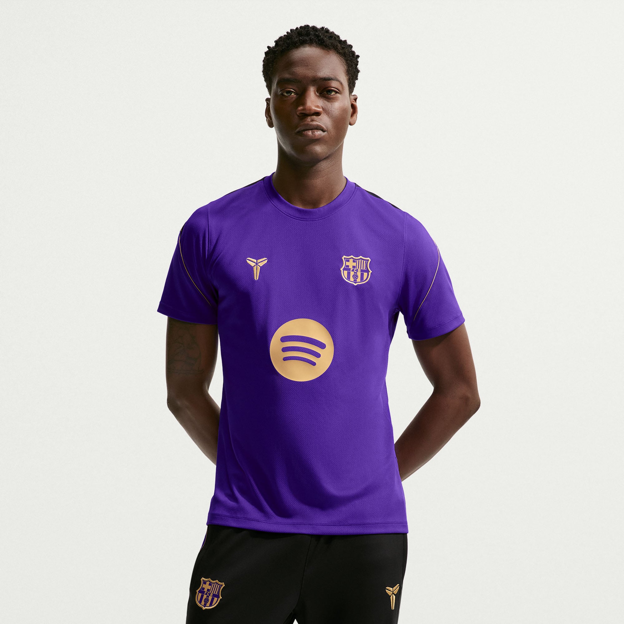 Maillot extérieur Nike Dri-FIT Strike violet Barcelone 2026/27 pour homme