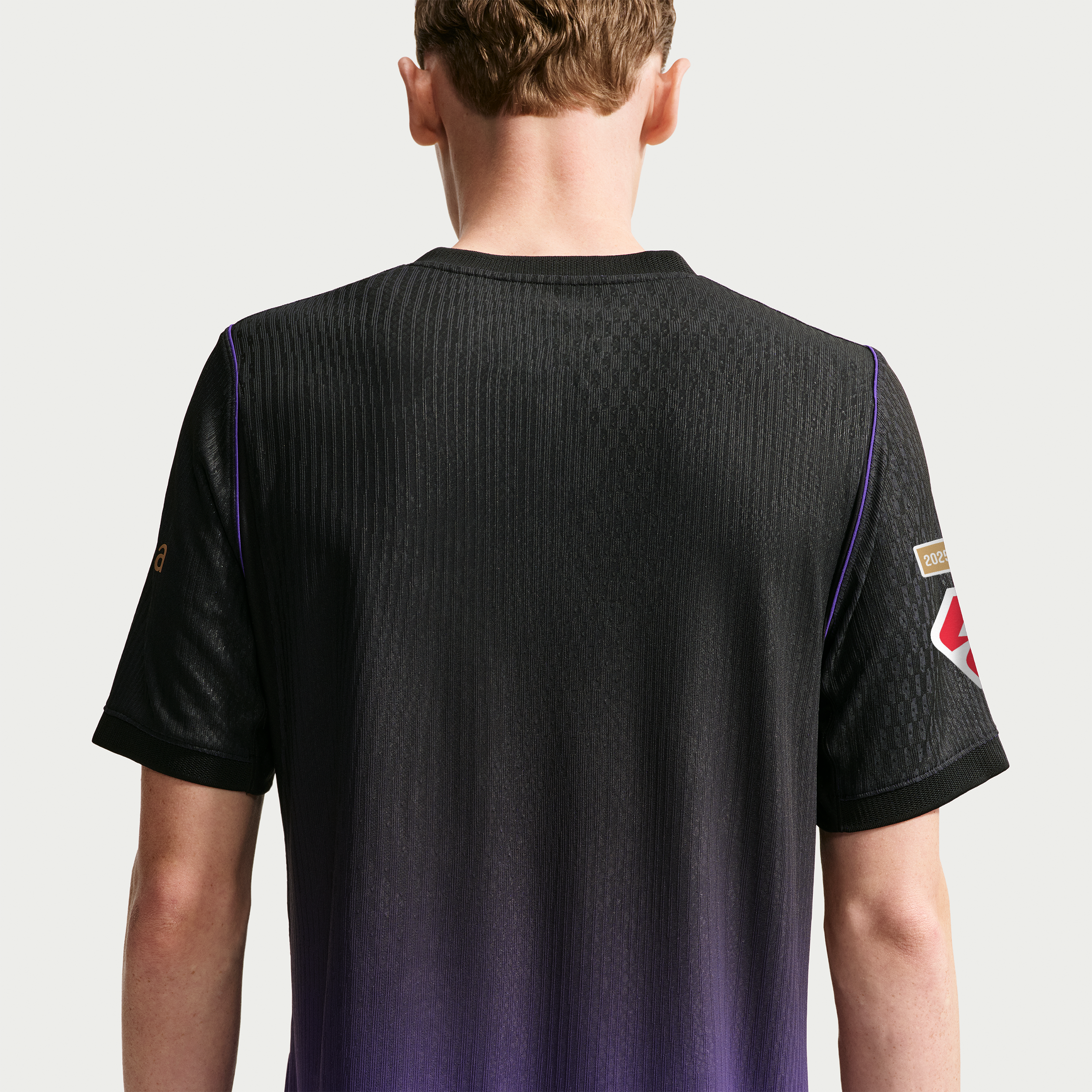 Maillot authentique extérieur Nike FC Barcelone violet pour homme, saison 2026/27
