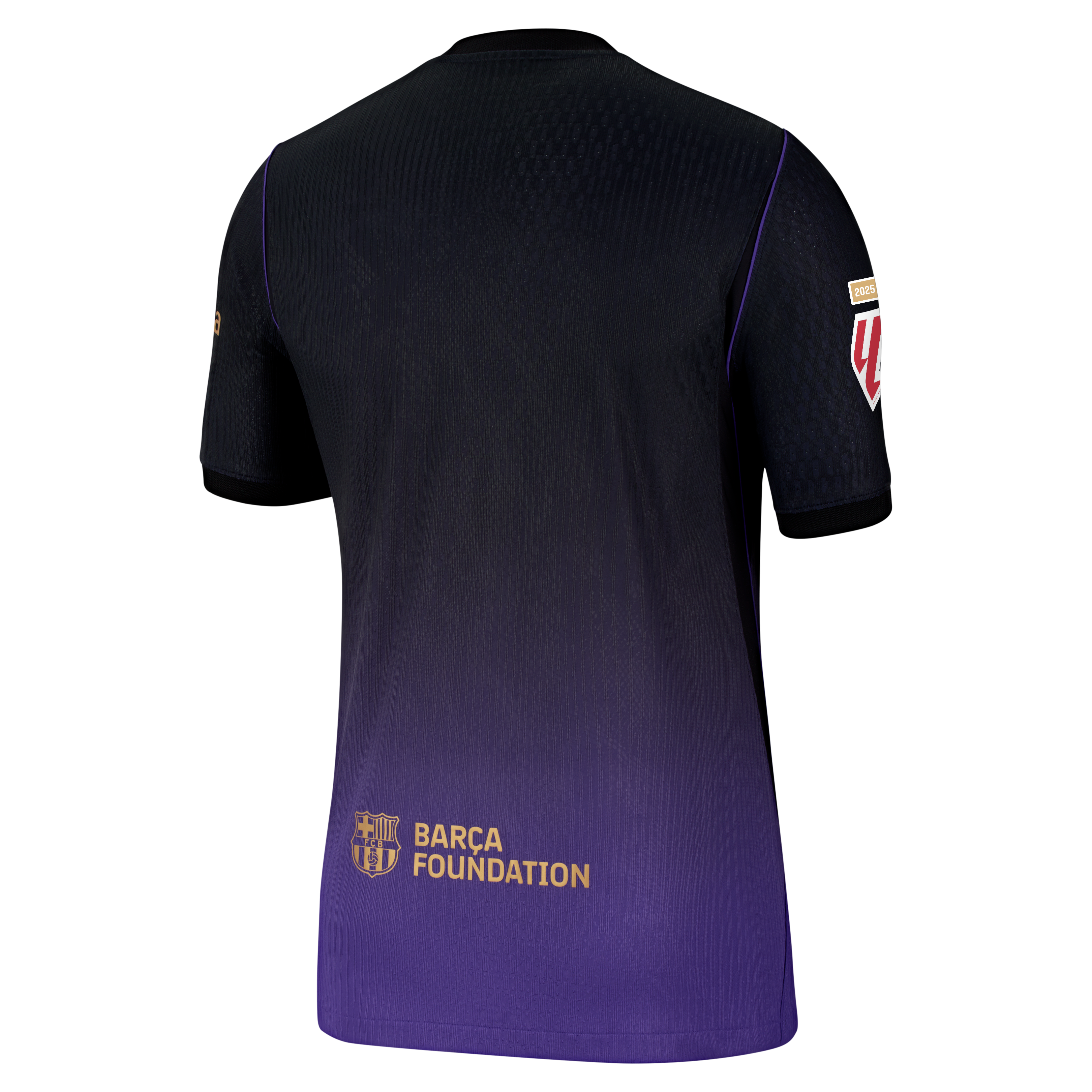 Maillot authentique extérieur Nike FC Barcelone violet pour homme, saison 2026/27