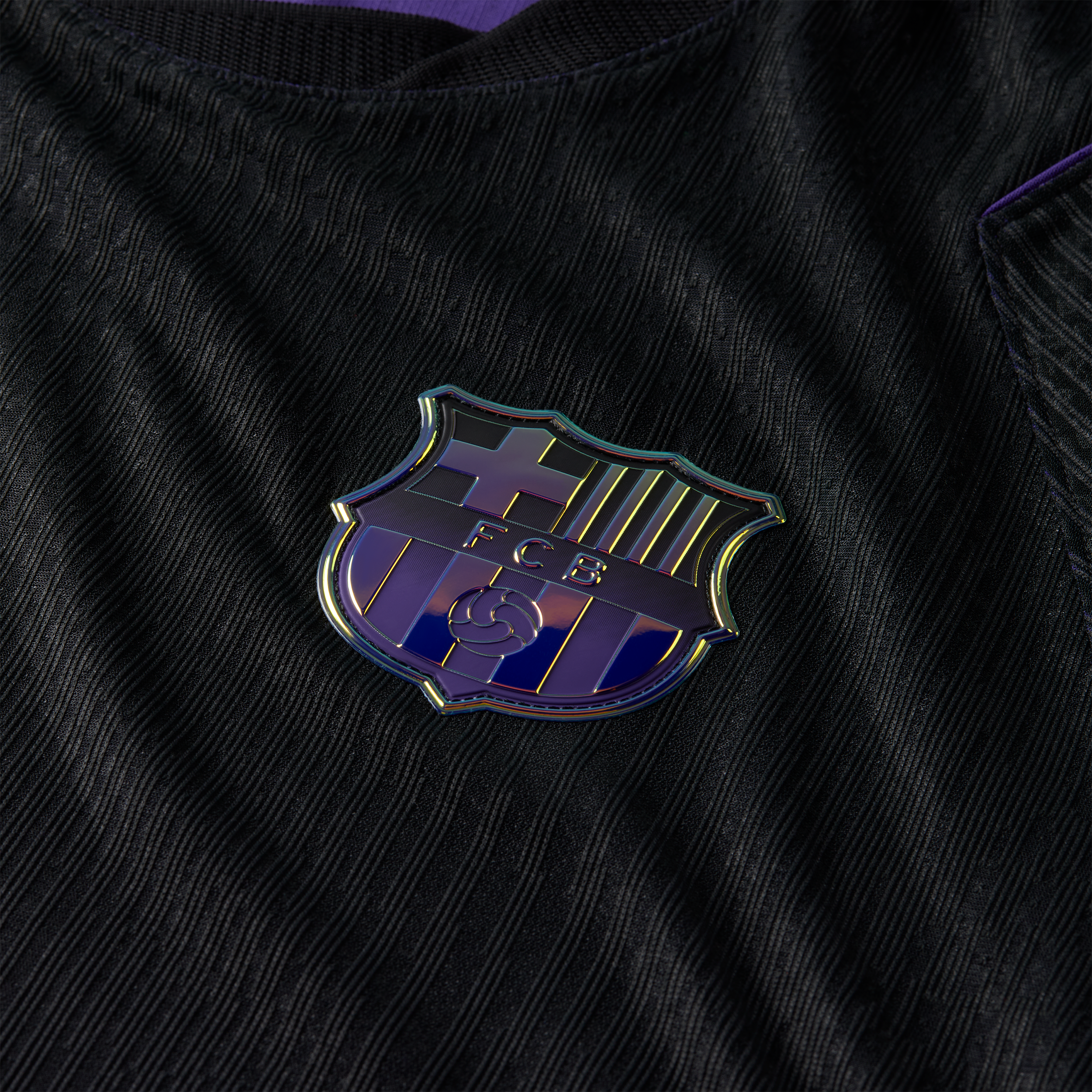 Maillot authentique extérieur Nike FC Barcelone violet pour homme, saison 2026/27