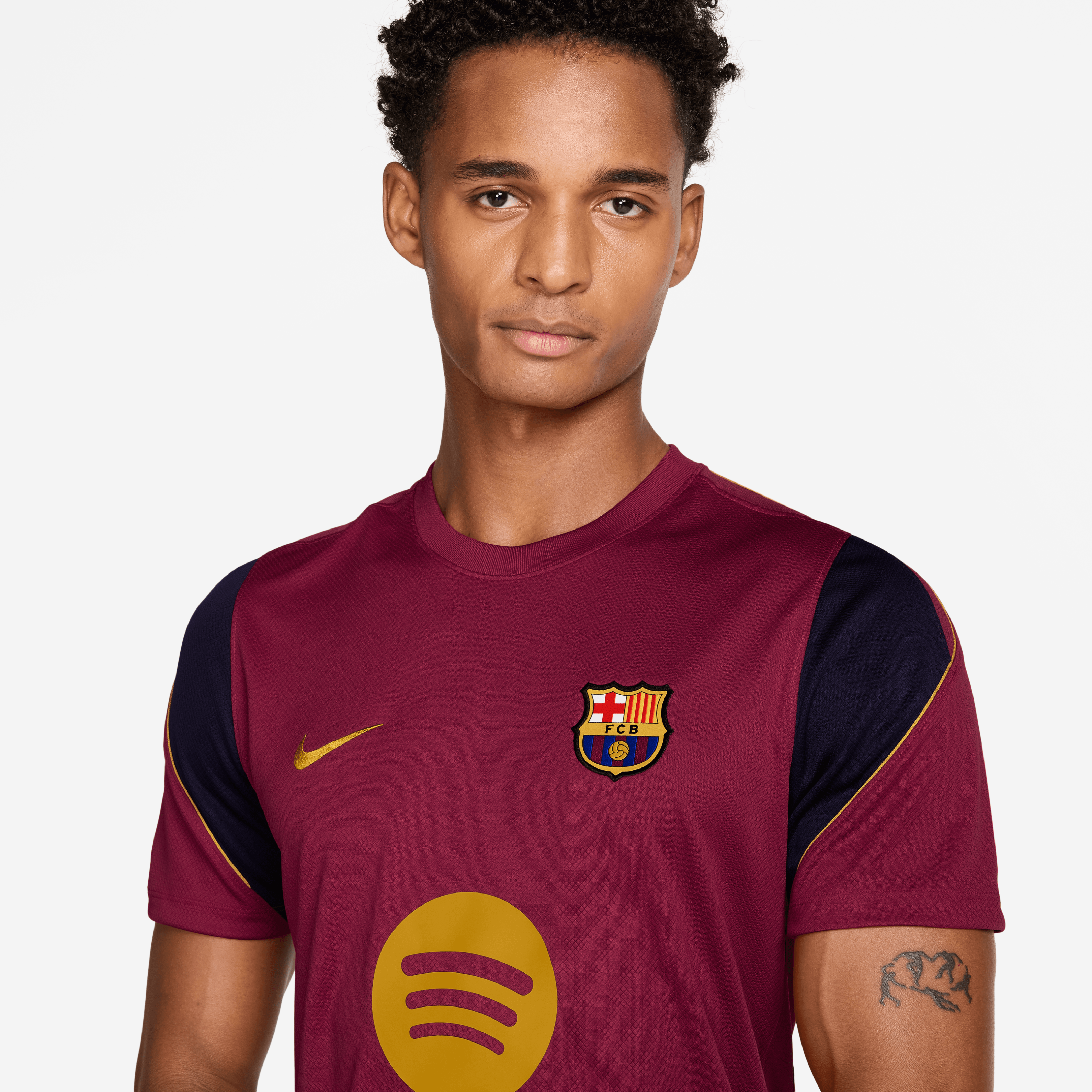 Maillot Nike Dri-FIT Strike rouge Barcelone 2026/27 pour homme