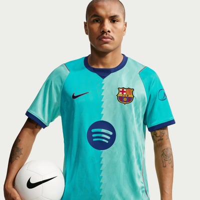  Barcelona Nike 2026/27 Third Stadium Replica Jersey - Turquoise