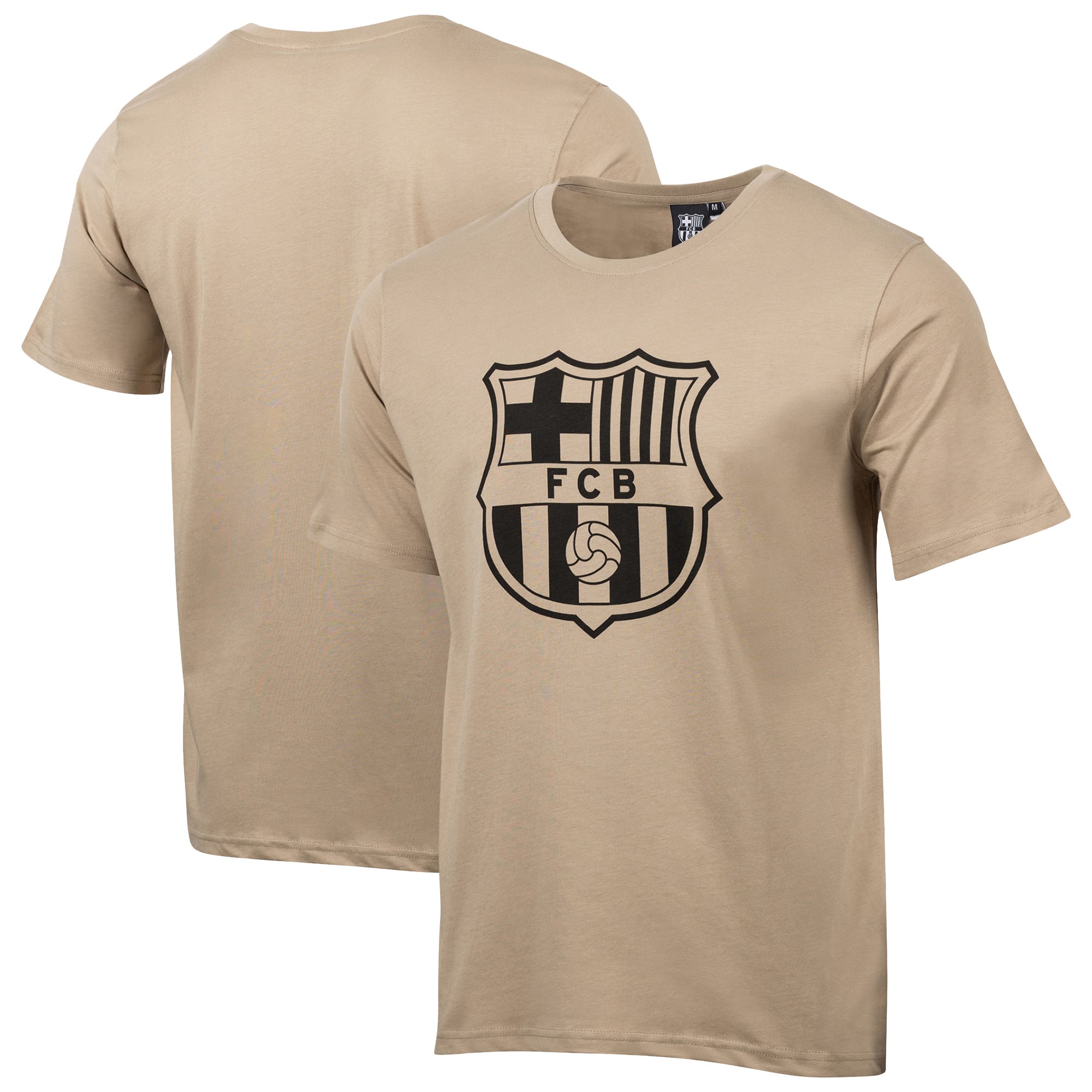 T-shirt décontracté kaki Barcelona Blur de la marque Sport Design Sweden pour homme