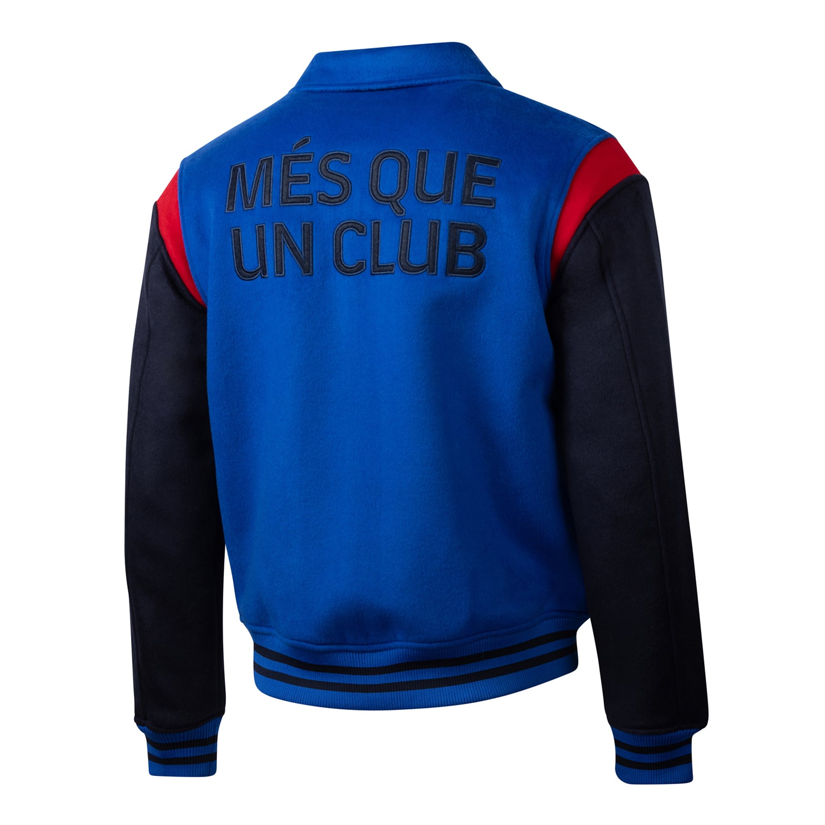 Veste universitaire à boutons-pression pour homme, modèle Royal Barcelona Victory de Sport Design Sweden
