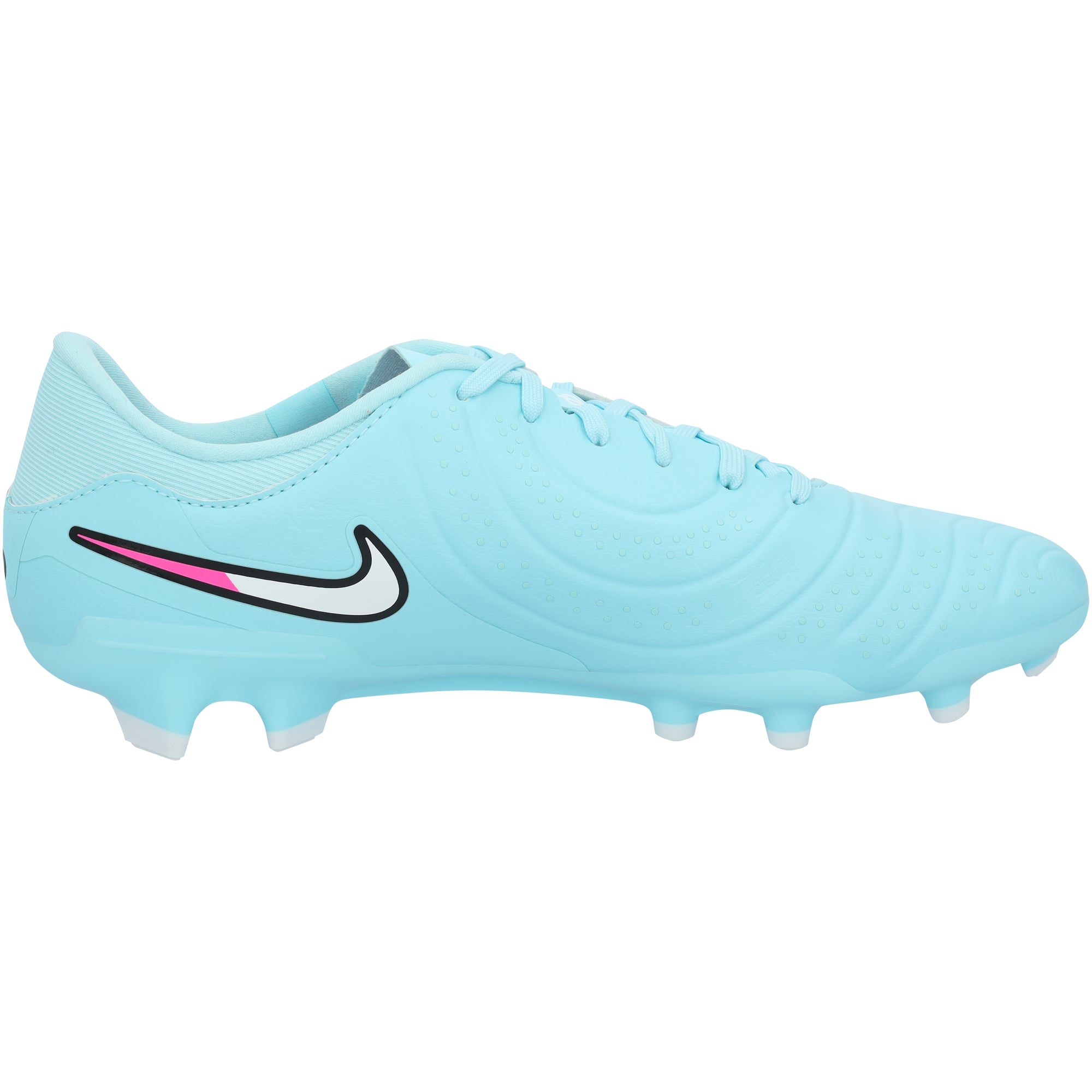 Patrick Kluivert Barcelona Autographed Teal Nike Tiempo Soccer Cleat