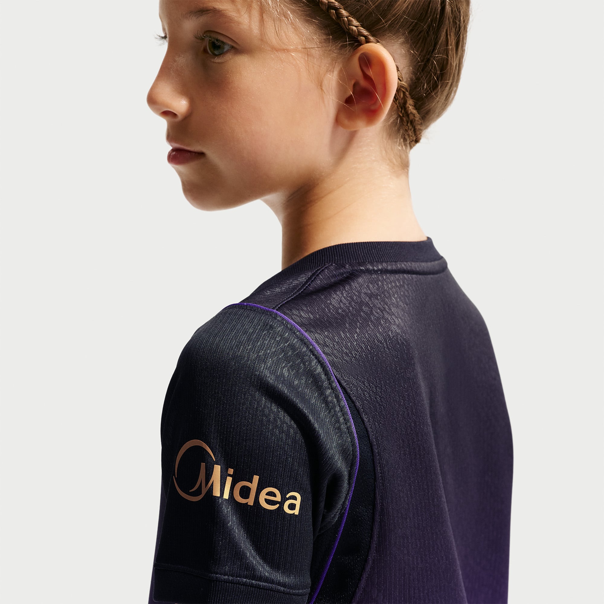 Maillot réplique extérieur Nike FC Barcelone violet pour enfants d'âge préscolaire (saison 2026/27)