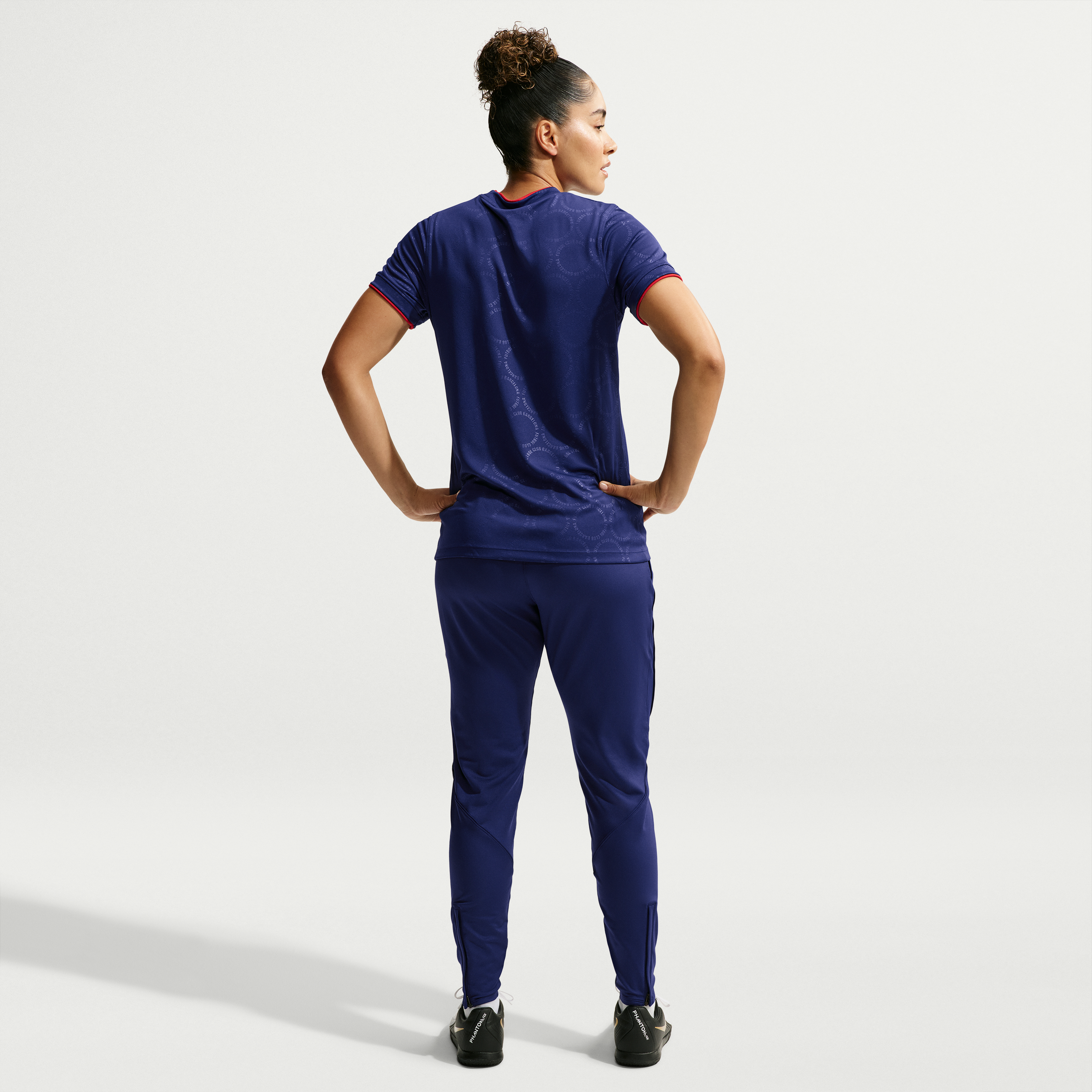 Maillot d'avant-match Nike Royal Barcelone 2026/27 Third Dri-FIT pour femme