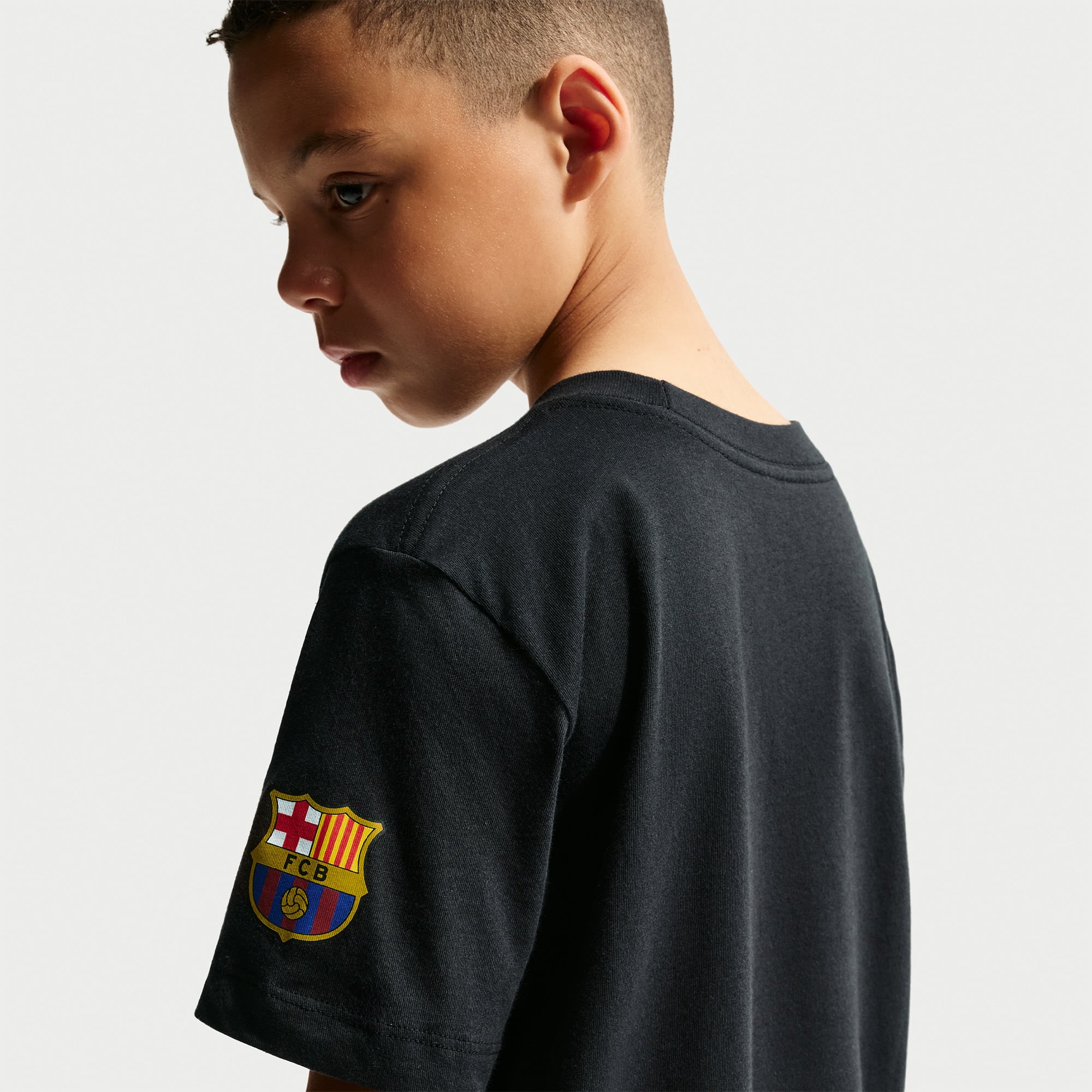 Youth Nike Black Barcelona 2026/27  Premier T-Shirt