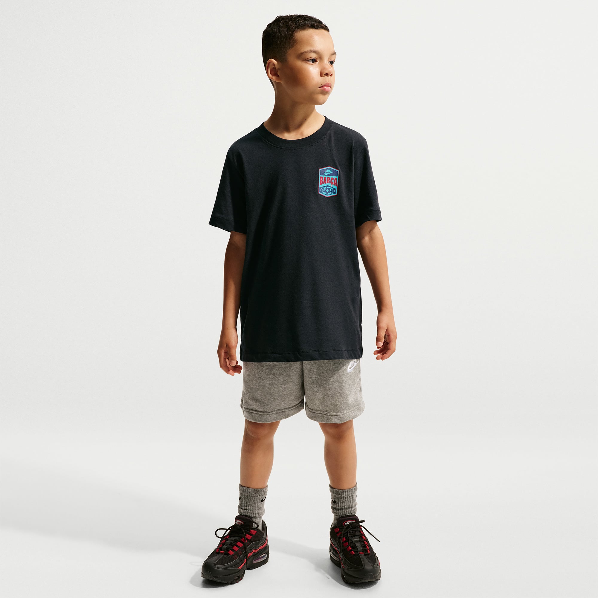 Youth Nike Black Barcelona 2026/27  Premier T-Shirt