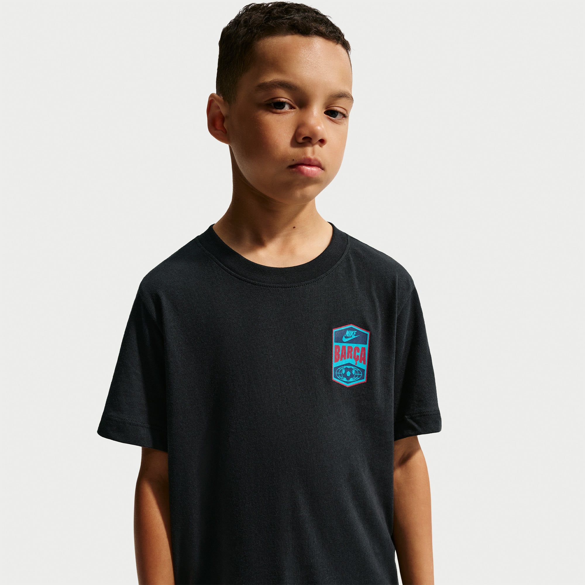 Youth Nike Black Barcelona 2026/27  Premier T-Shirt