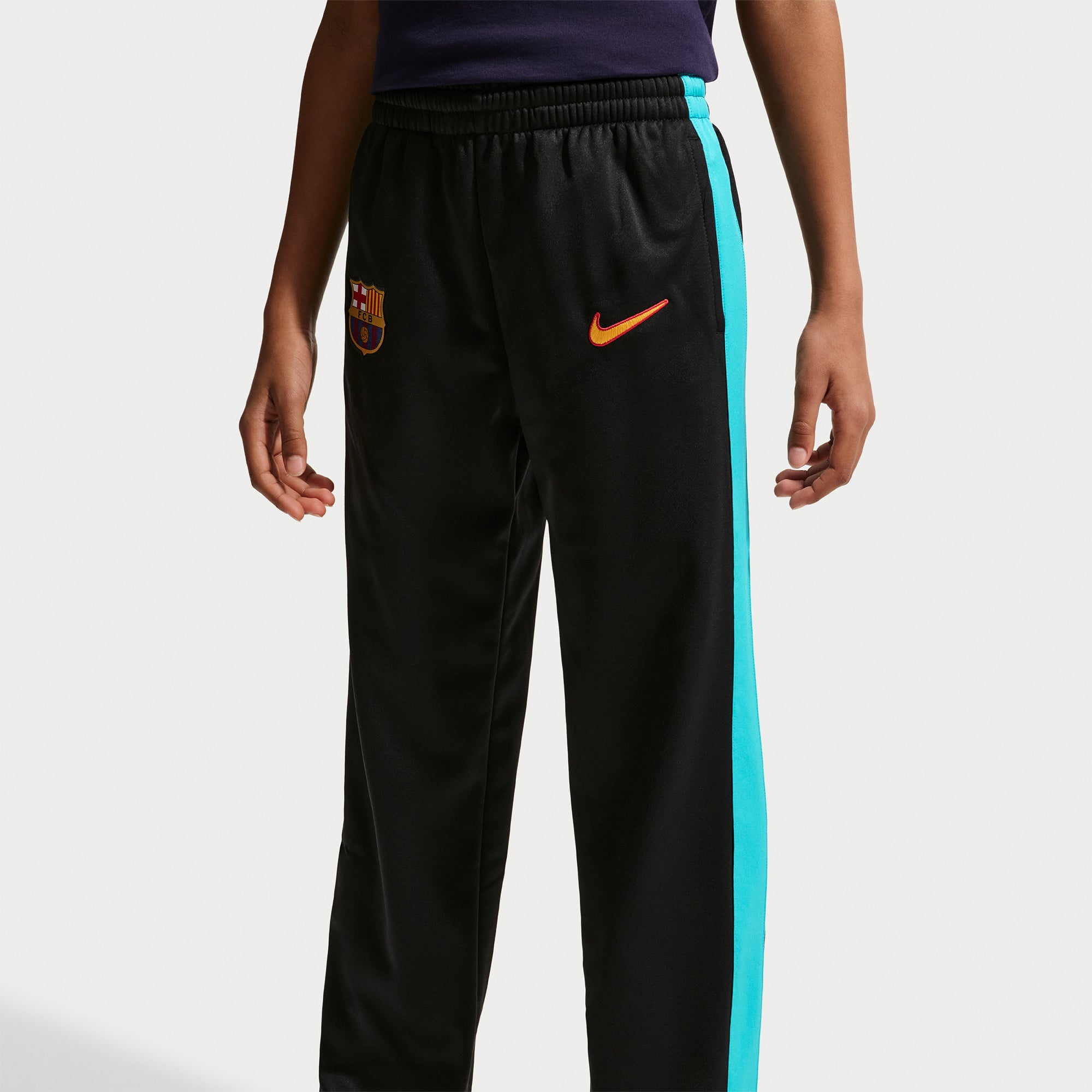 Survêtement à capuche Nike Black Barcelona 2026/27 Third Dri-FIT pour enfant