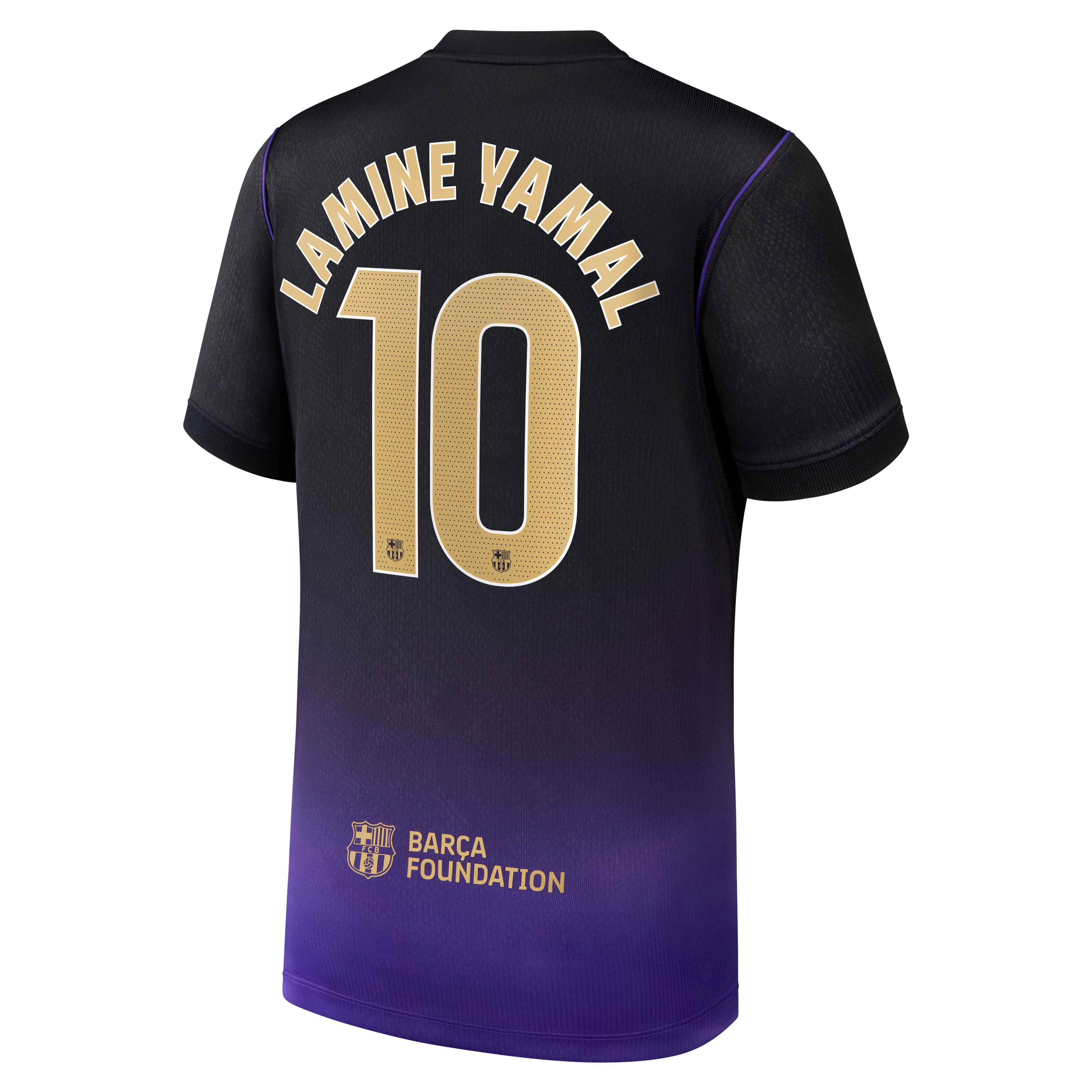 Maillot réplique domicile stade Nike Lamine Yamal rouge FC Barcelone 2026/27 pour enfant