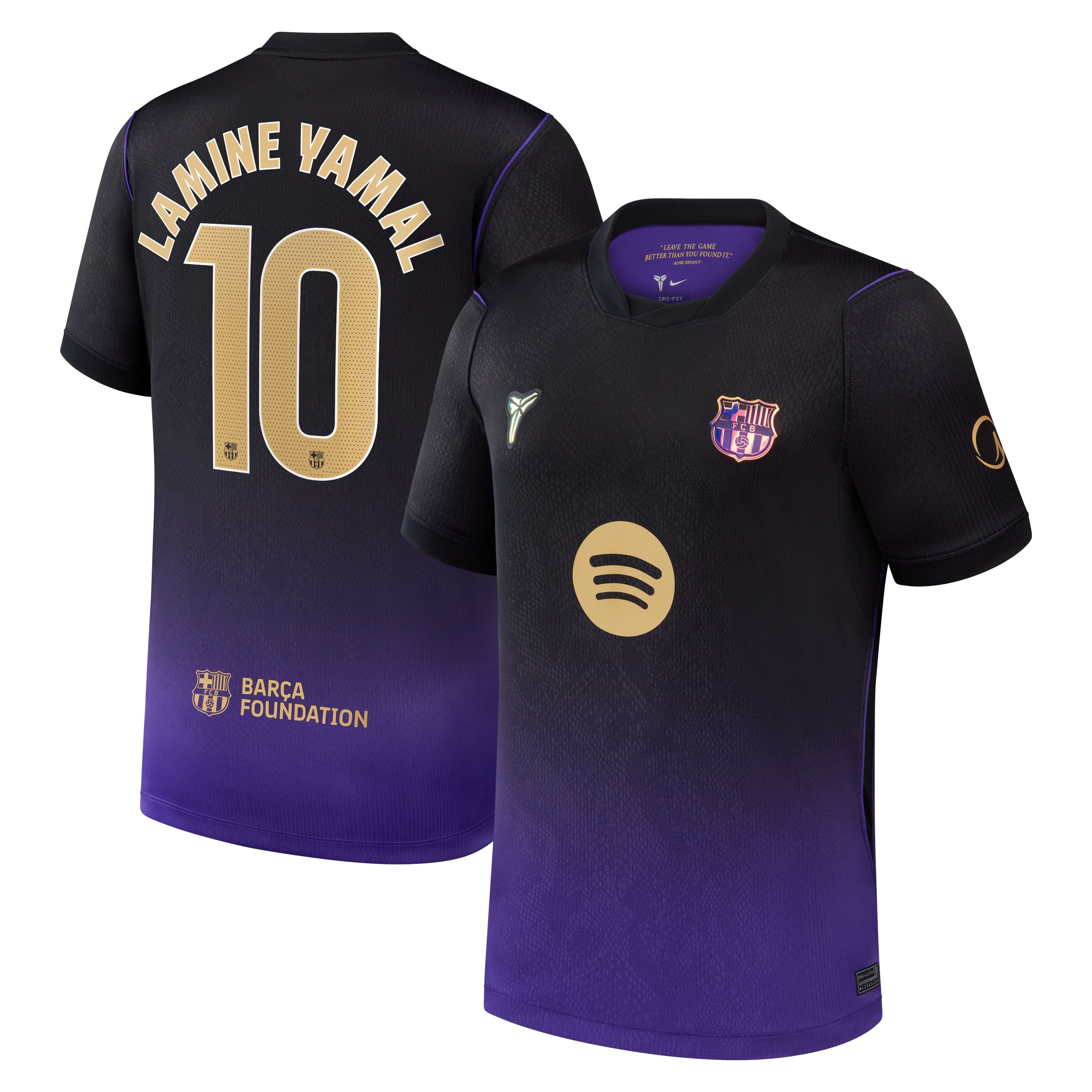 Maillot réplique domicile stade Nike Lamine Yamal rouge FC Barcelone 2026/27 pour enfant