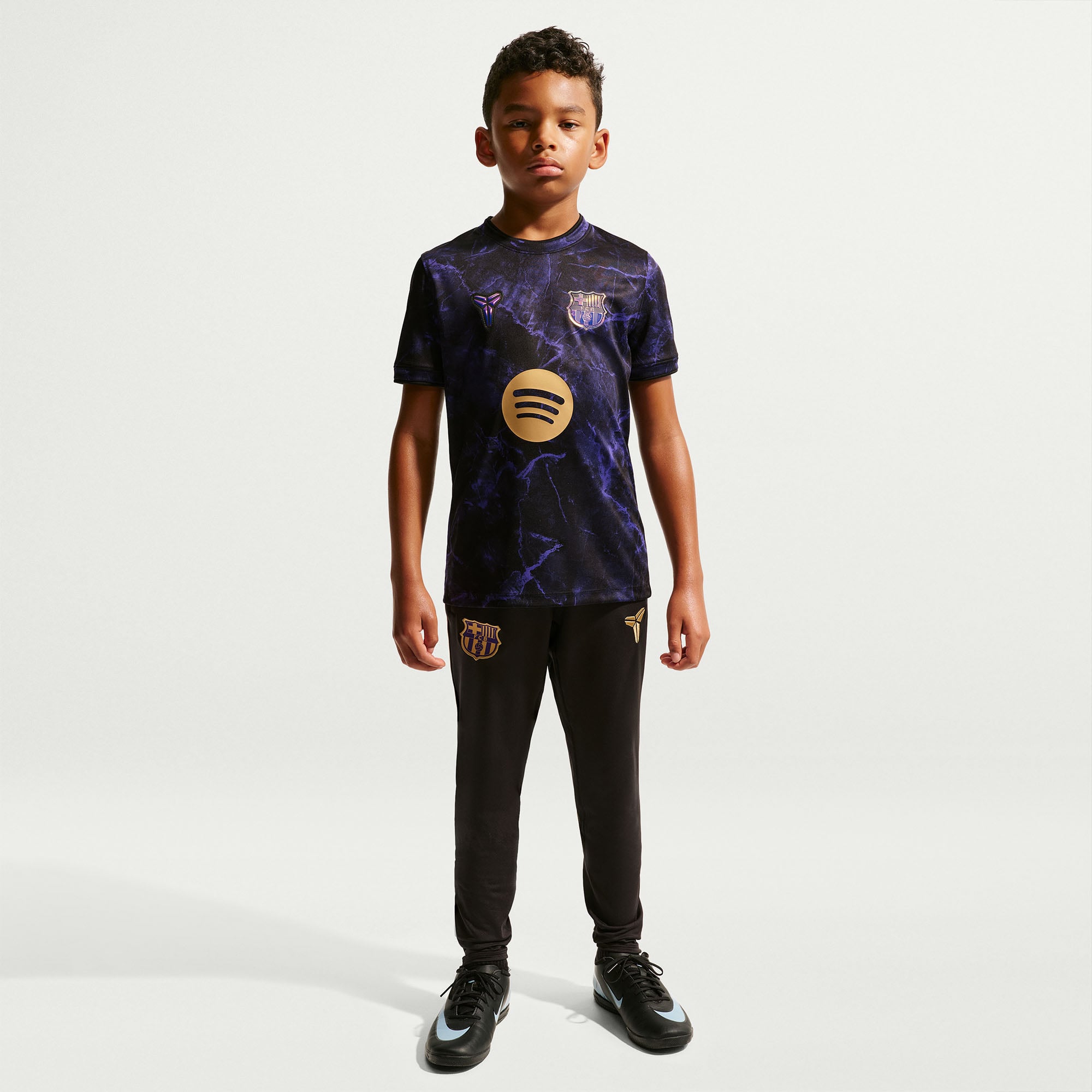 Youth Nike  Royal Barcelona 2026/27 Dri-FIT Pre-Match Top