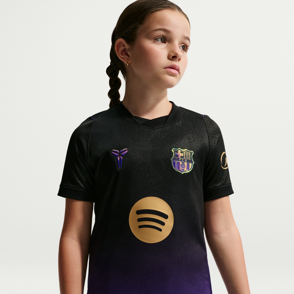  Barcelona Nike Youth 2026/27 Away Stadium Replica Jersey - Purple