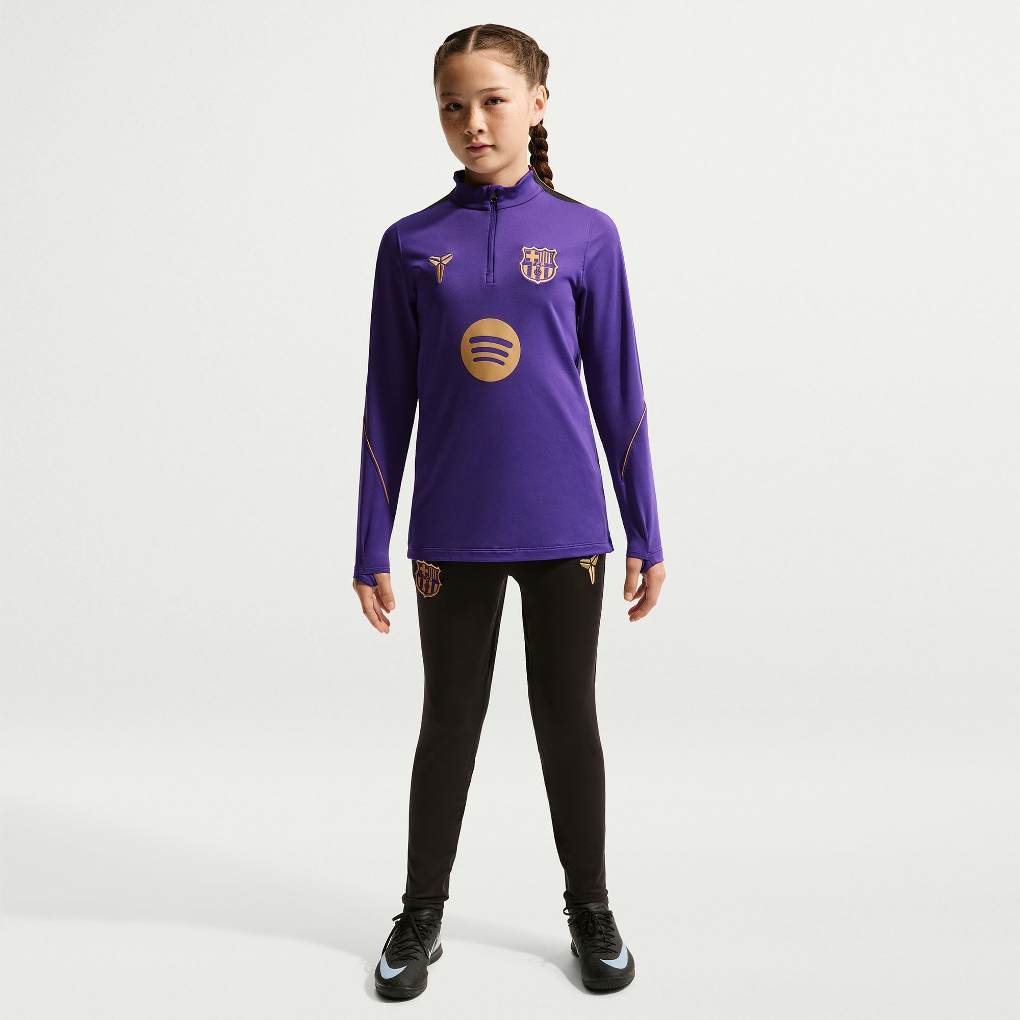 Maillot Nike Dri-FIT violet Barcelone extérieur 2026/27 pour enfant