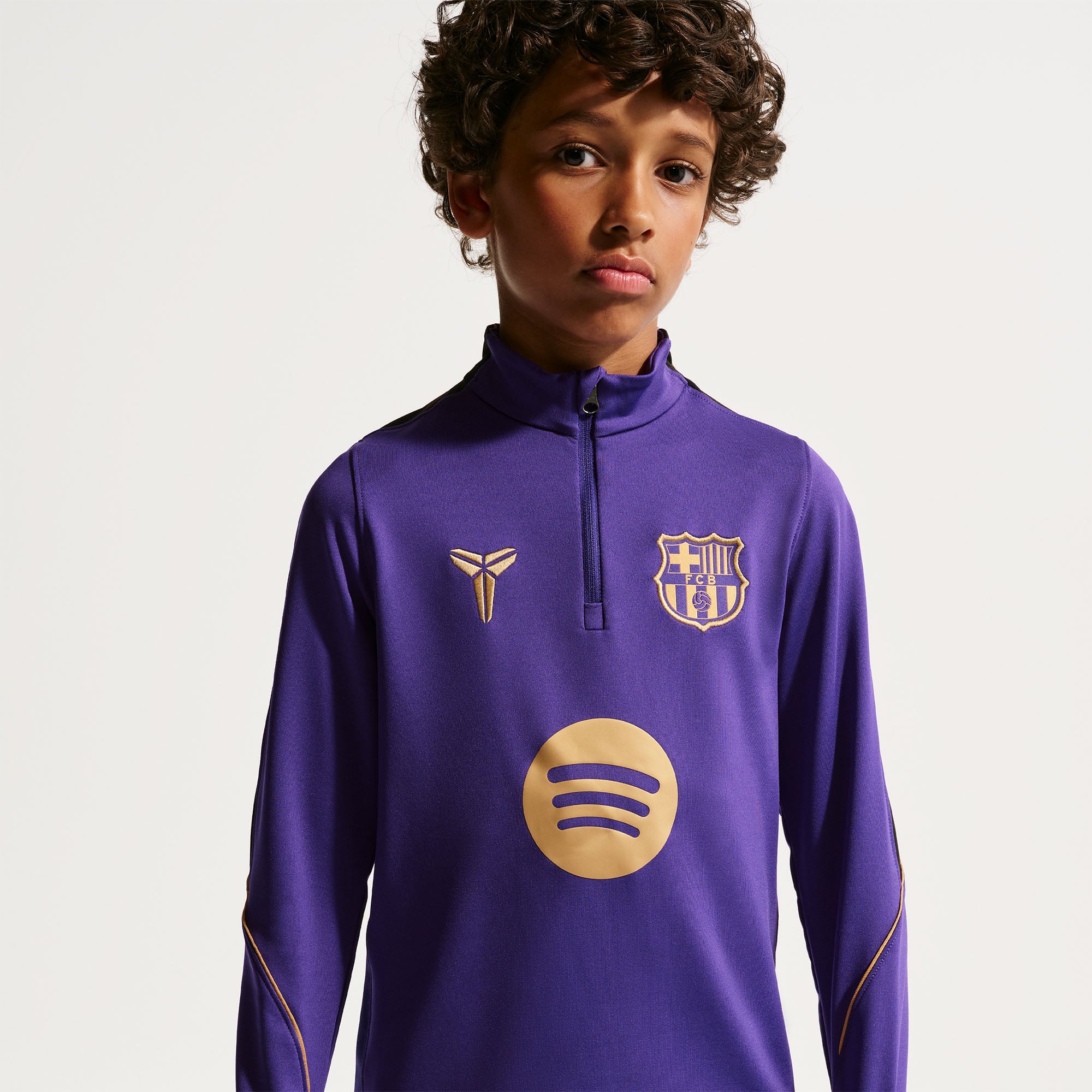 Maillot Nike Dri-FIT violet Barcelone extérieur 2026/27 pour enfant