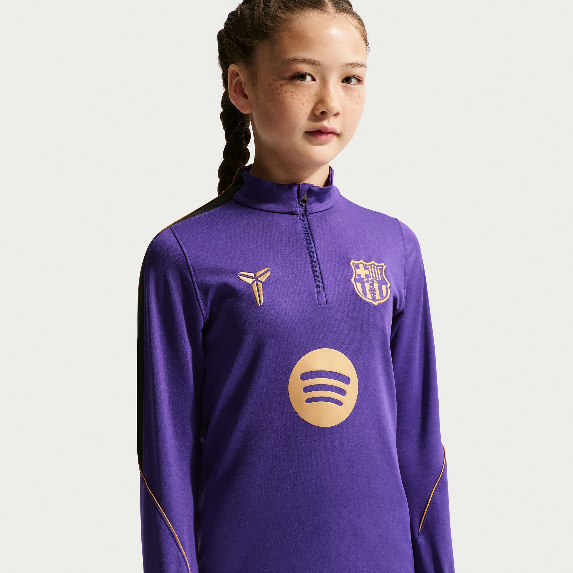 Maillot Nike Dri-FIT violet Barcelone extérieur 2026/27 pour enfant