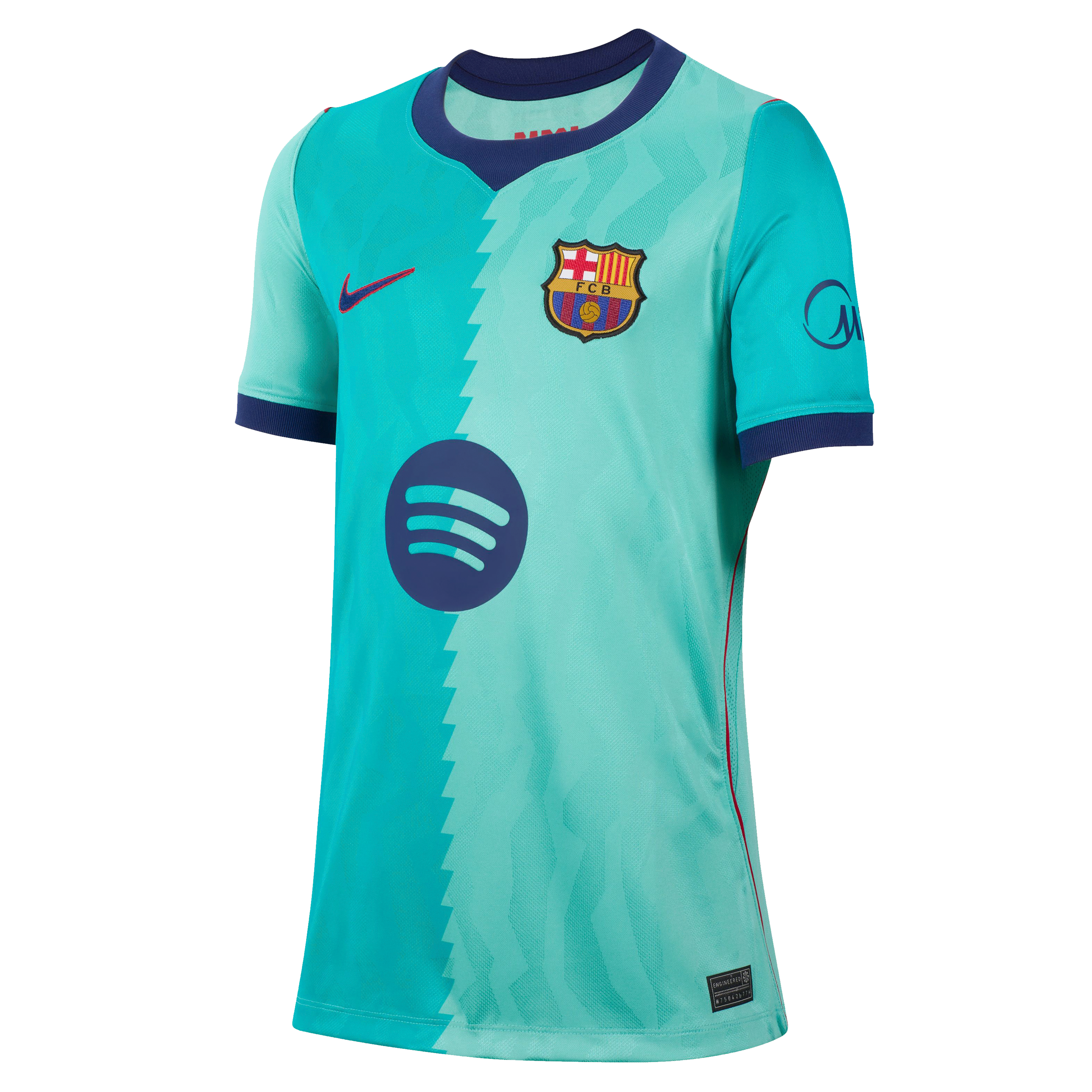Maillot réplique Nike Raphinha Turquoise FC Barcelone 2026/27 Third Stadium pour jeunes