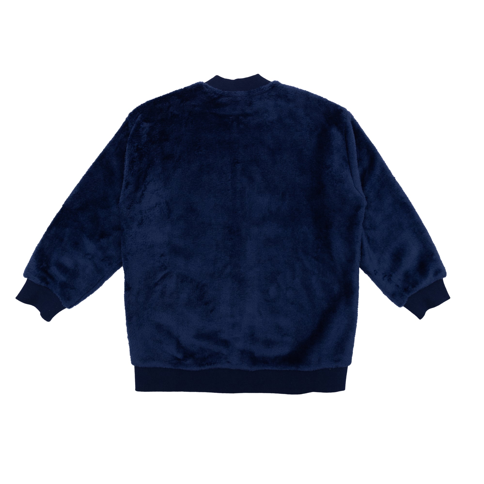 Youth Sport Design Sweden  Navy Barcelona Teddy Full-Zip Jacket