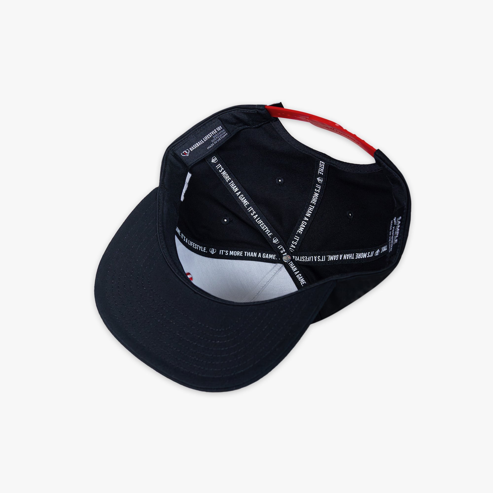 Men's Baseball Lifestyle 101 Green Seams Adjustable Hat