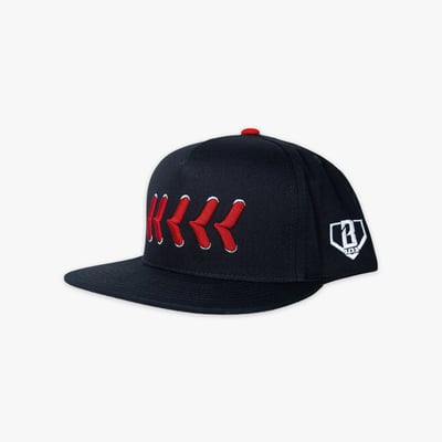 Baseball Lifestyle 101 Seams Adjustable Hat - Black