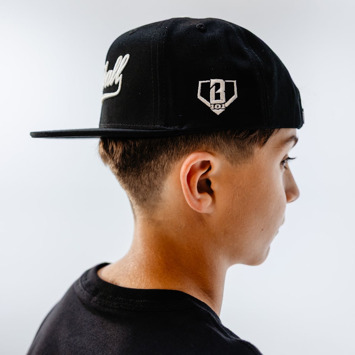 Men's Baseball Lifestyle 101 Black/White Established Adjustable Hat