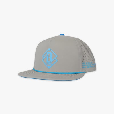 Baseball Lifestyle 101 Diamond Tech Pro Series Snapback Hat - Gray