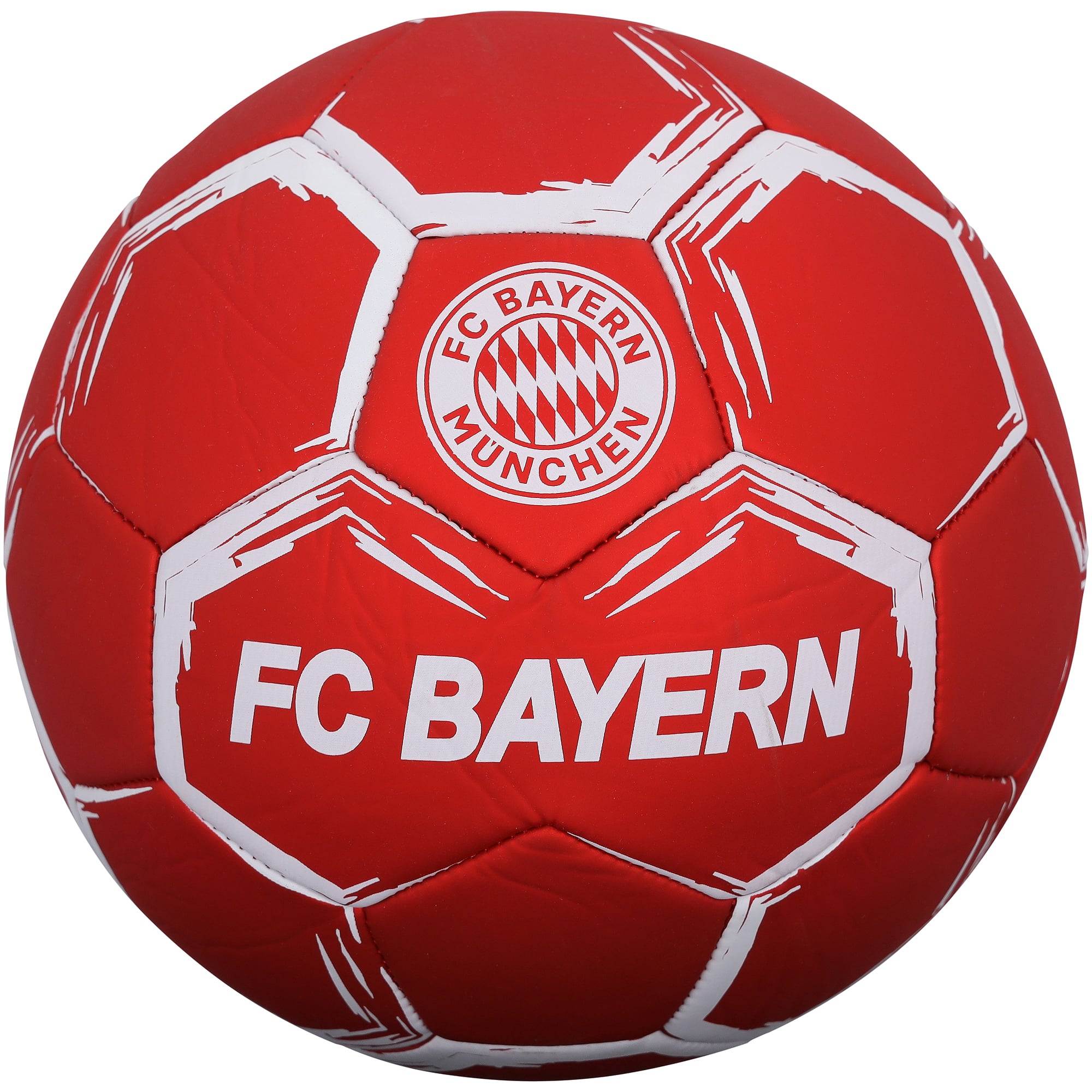 Lennart Karl Bayern Munich Autographed Red Bayern Team Soccer Ball