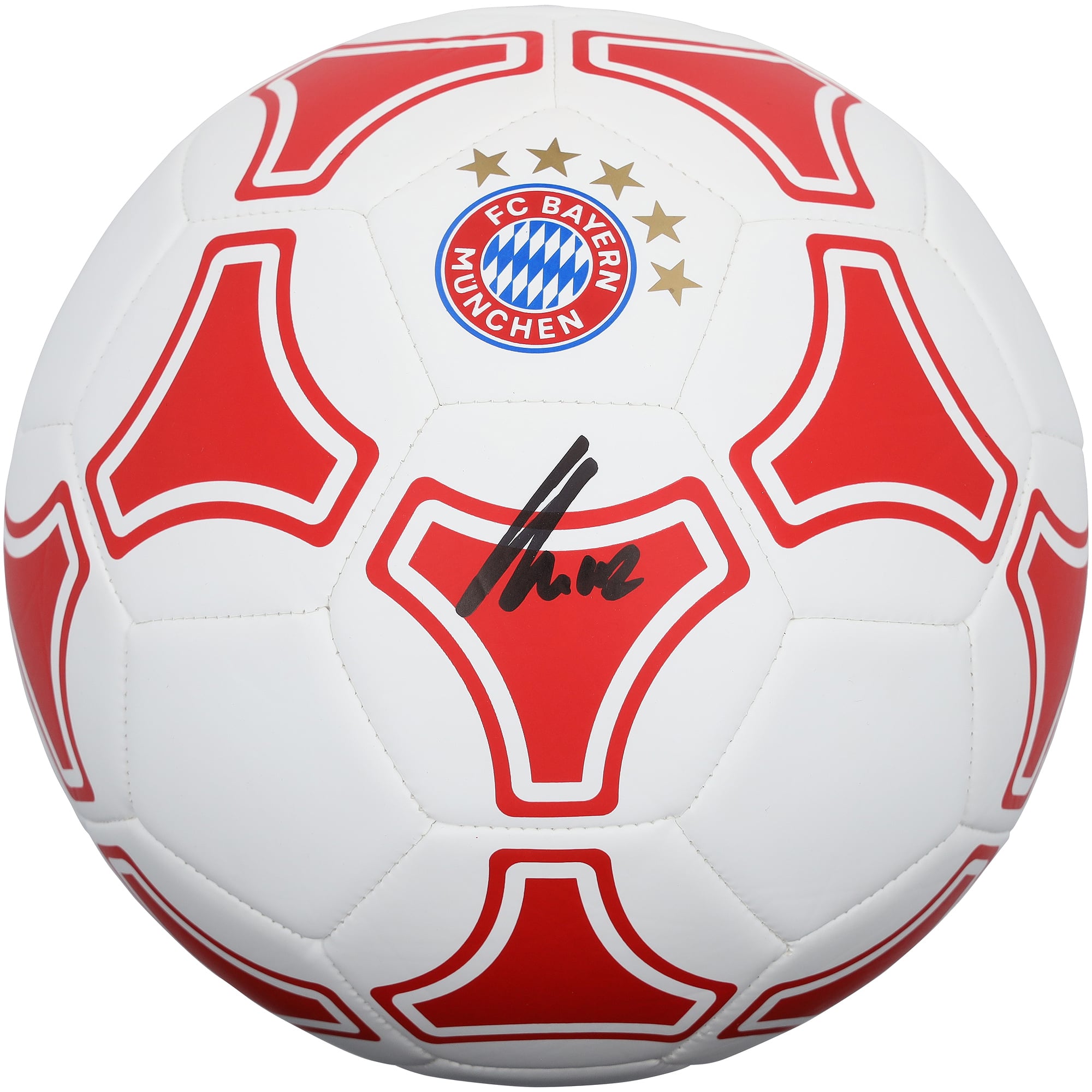 Lennart Karl Bayern Munich Autographed White Soccer Ball