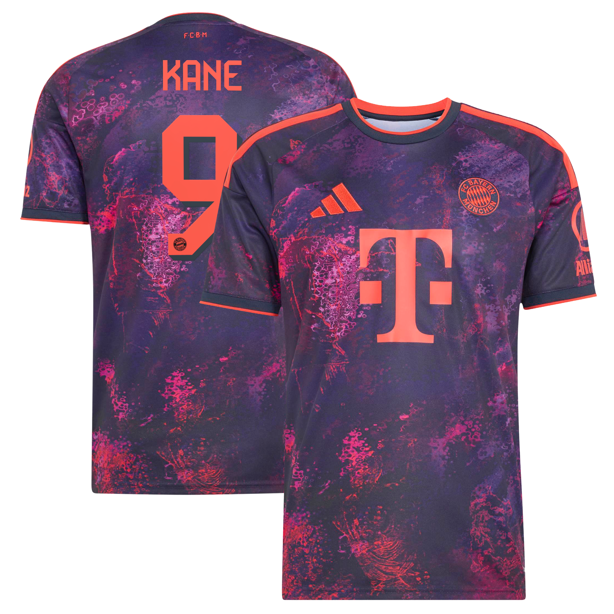 Maillot réplique extérieur blanc Harry Kane Bayern Munich 2026/27 pour homme, adidas