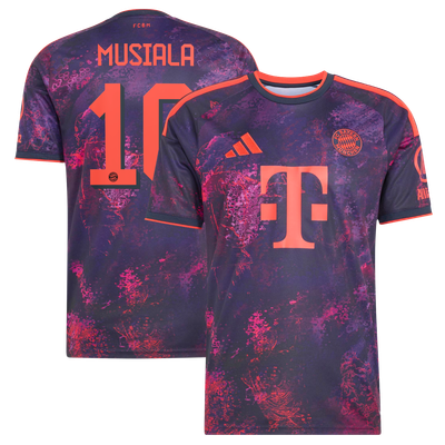 Jamal Musiala Bayern Munich adidas 2026/27 Third Replica Jersey - Purple