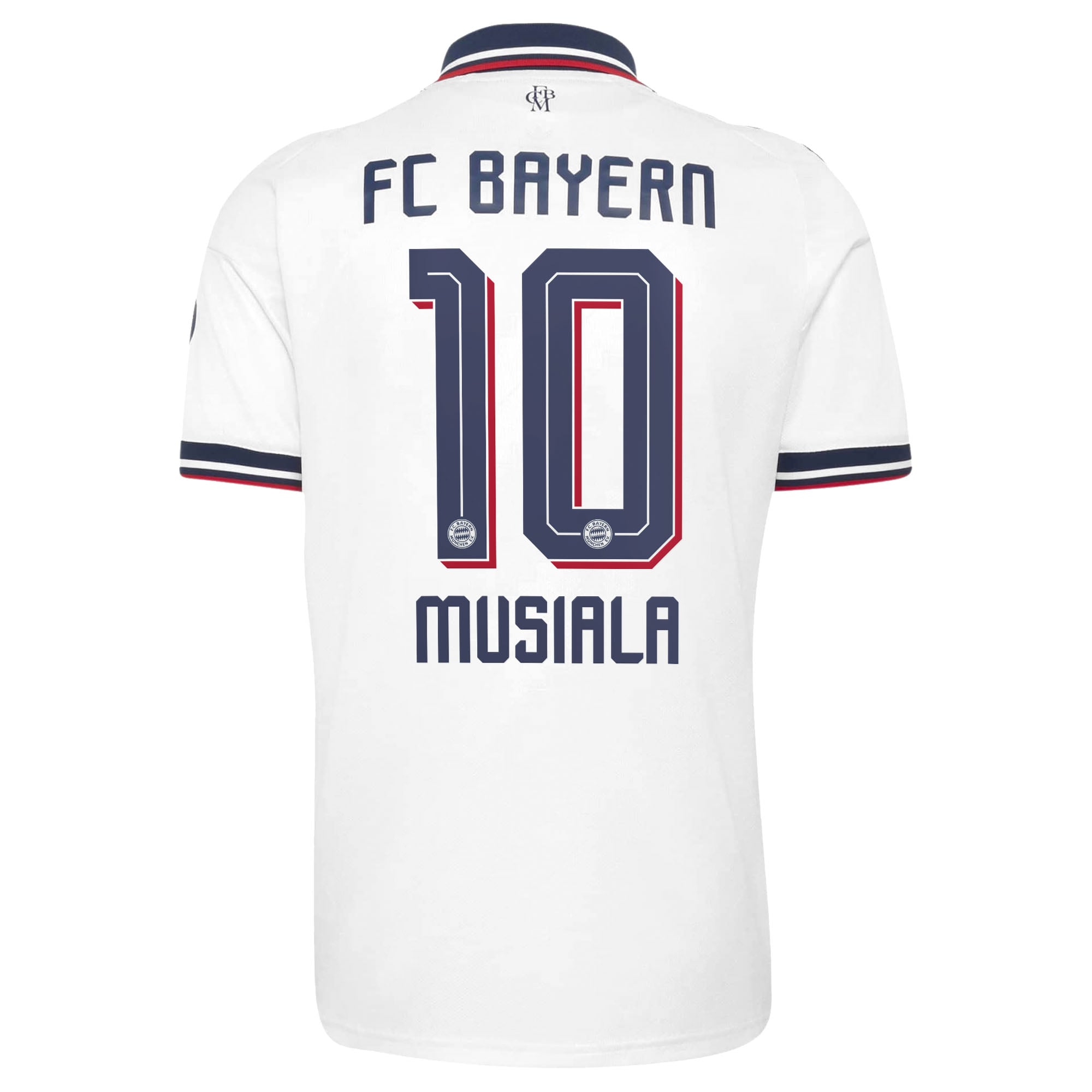 Men's adidas Jamal Musiala White Bayern Munich 2026/27 Away Replica Jersey