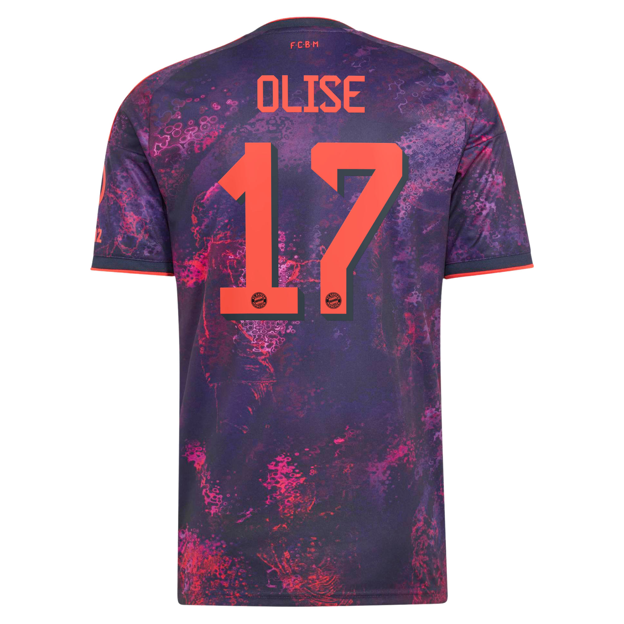 maillot réplique troisième adidas Michael Olise violet Bayern Munich 2026/27 pour homme