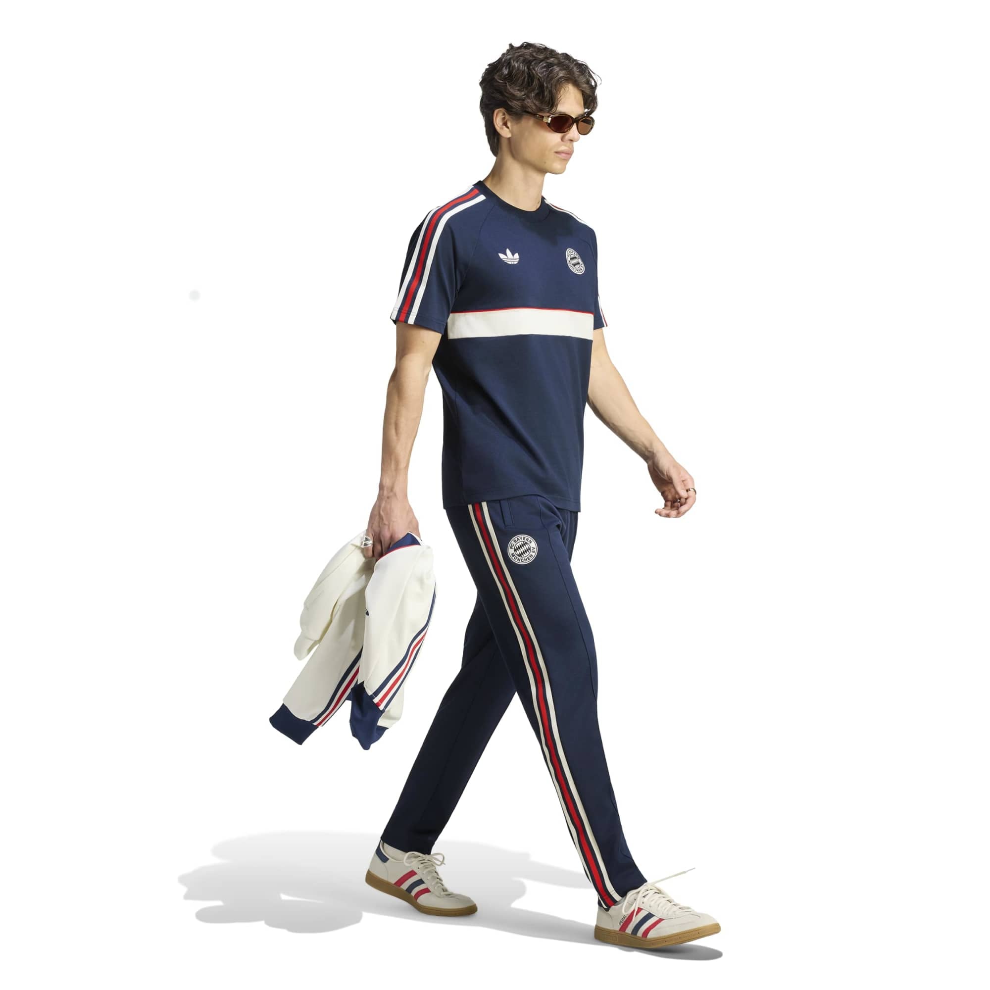 Men's adidas Originals Navy Bayern Munich OG 2.0 T-Shirt