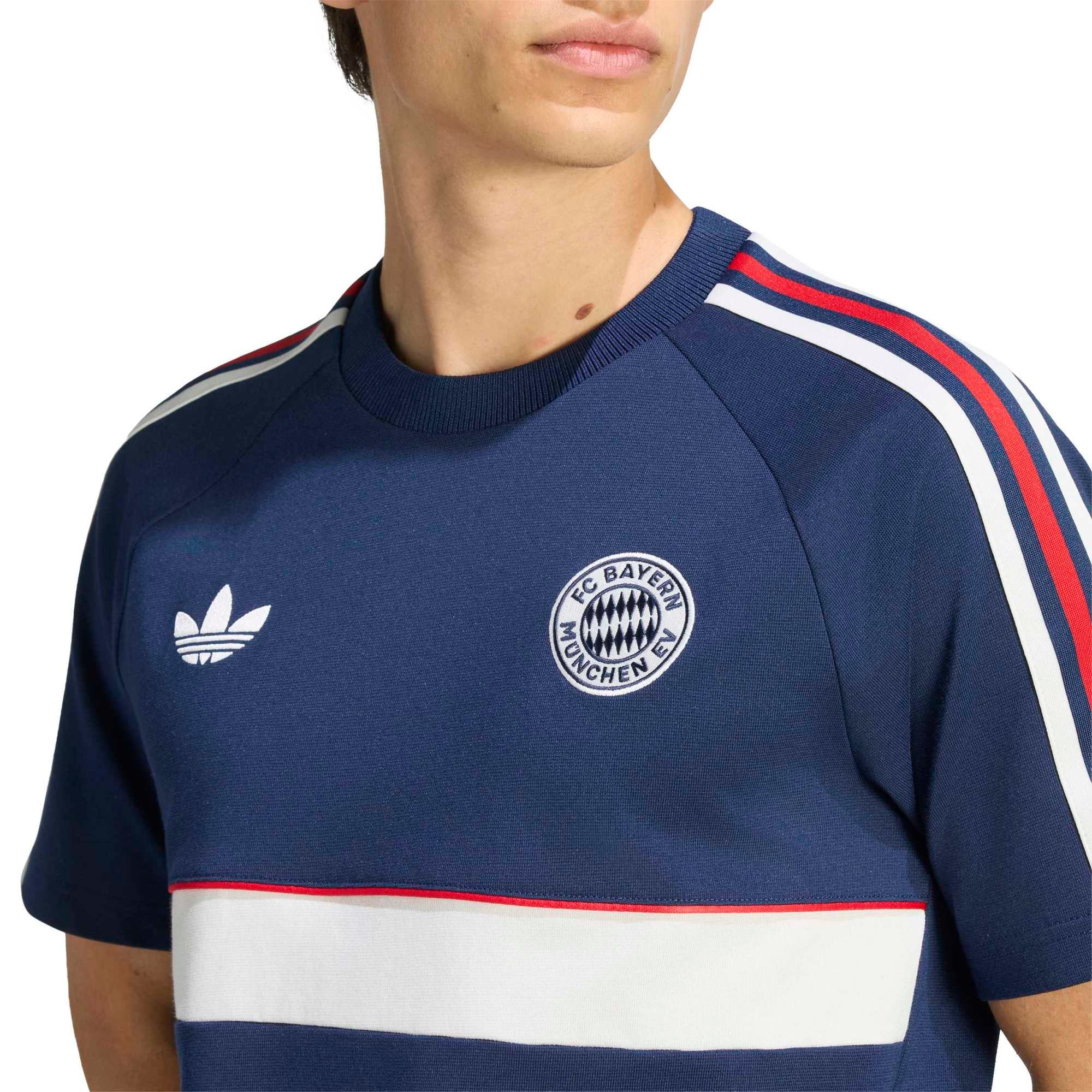 Men's adidas Originals Navy Bayern Munich OG 2.0 T-Shirt