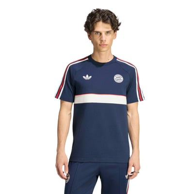 T-shirt adidas Originals OG 2.0 du Bayern Munich - Bleu marine